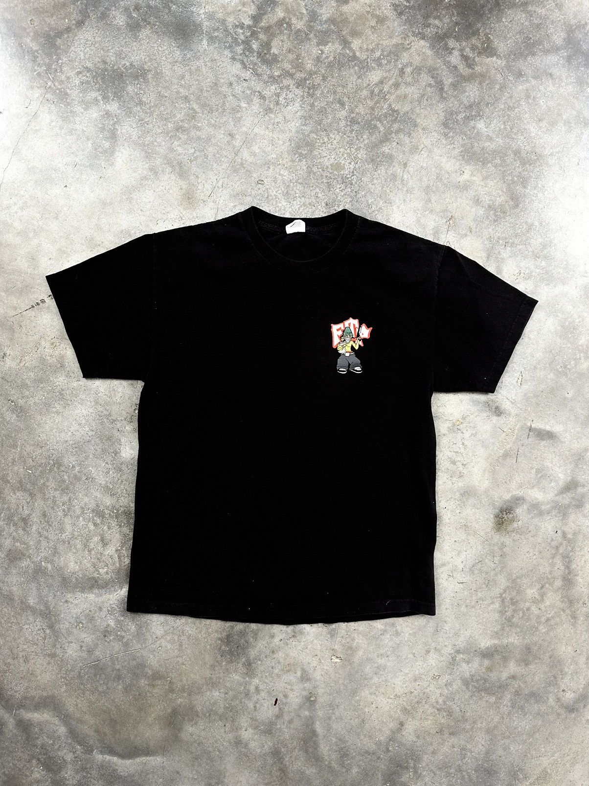 Fuck The Population Fuck The Population Black Tagger / Graffiti Tee Sz. Large Size US L / EU 52-54 / 3 - 3 Thumbnail