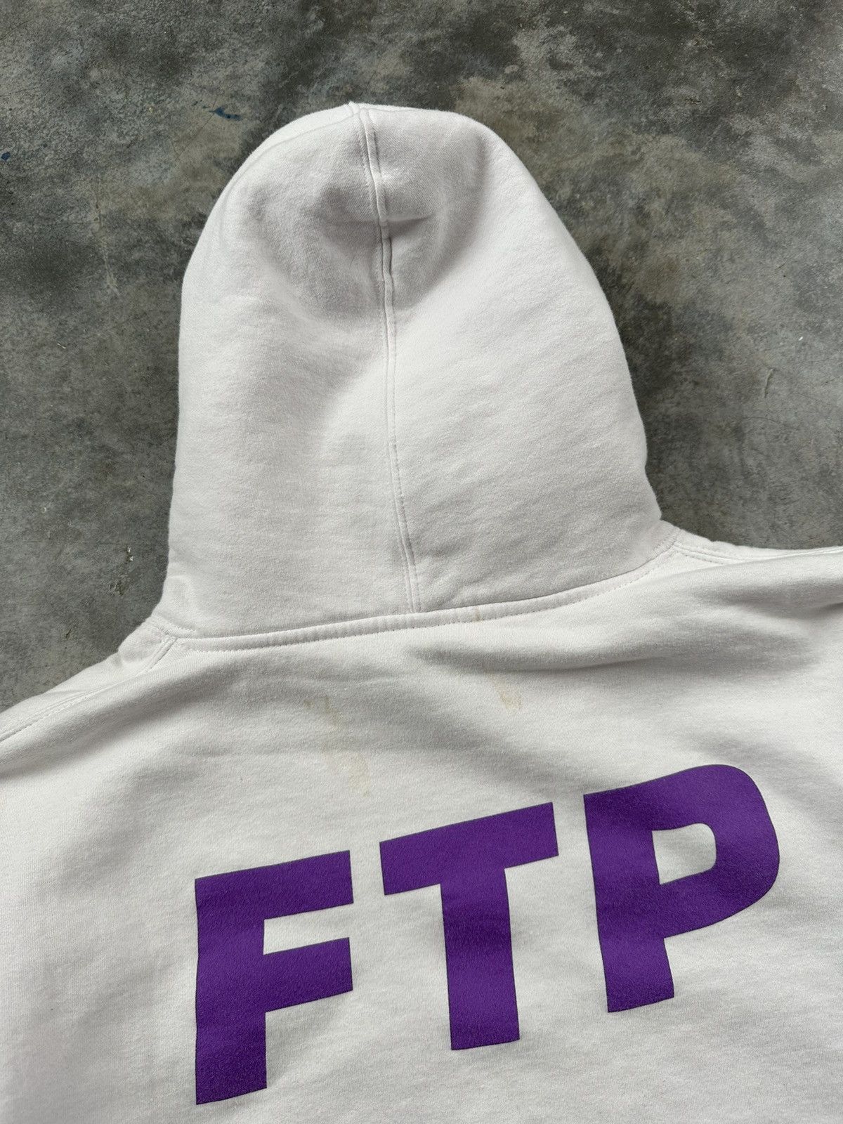 Fuck The Population Fuck The Population OG White + Purple Logo Hoodie Sz XL FTP Size US XL / EU 56 / 4 - 4 Thumbnail