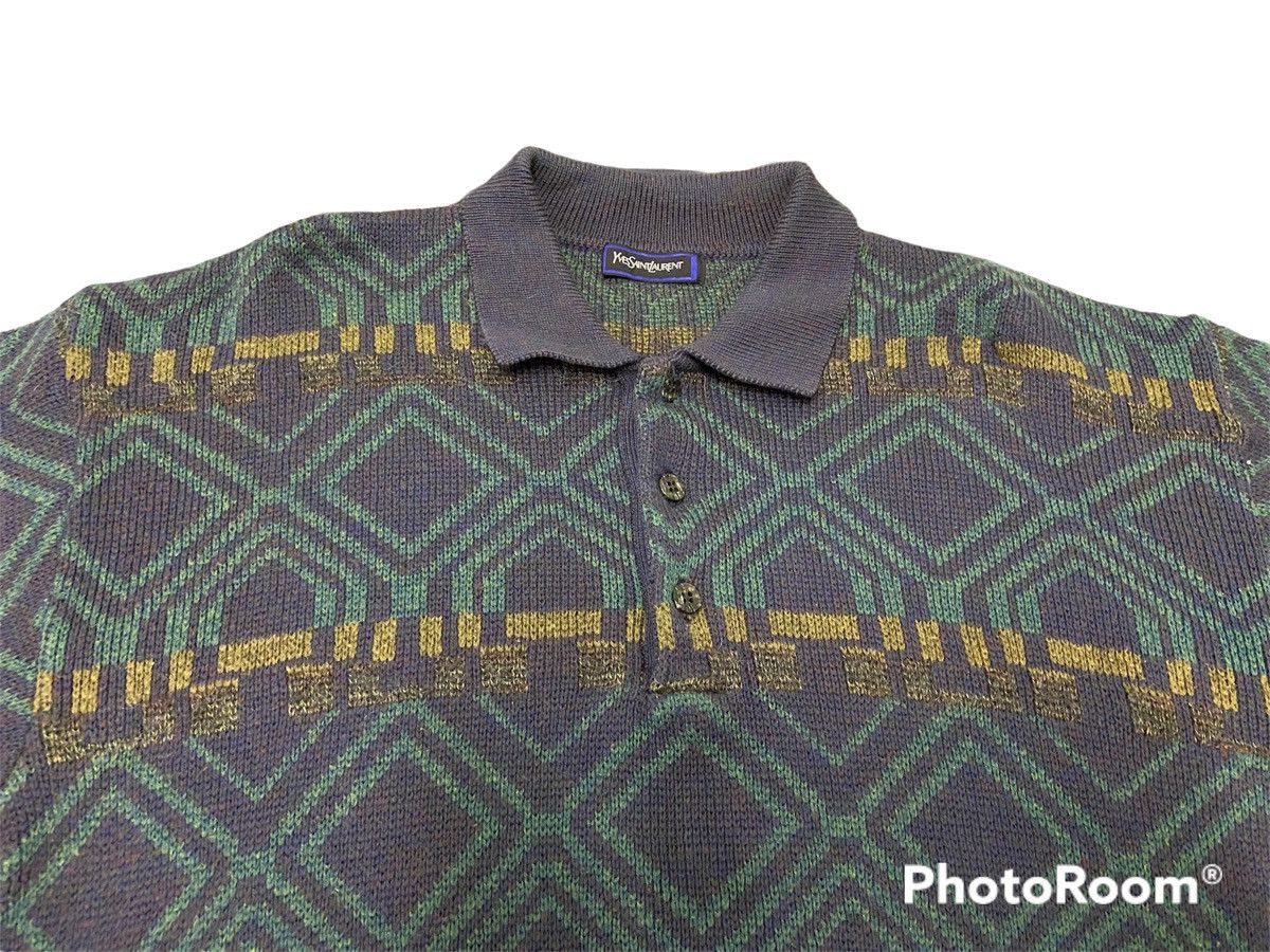 Yves Saint Laurent 🔥 Rare ysl vintage knitwear Size US M / EU 48-50 / 2 - 3 Thumbnail