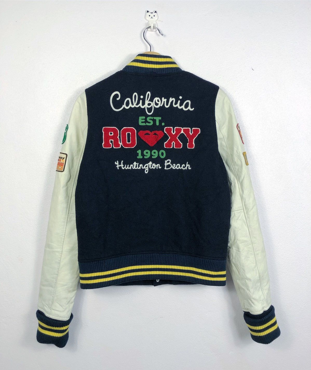 Other Rare Roxy Surf Varsity Jacket Size L / US 10 / IT 46 - 9 Thumbnail