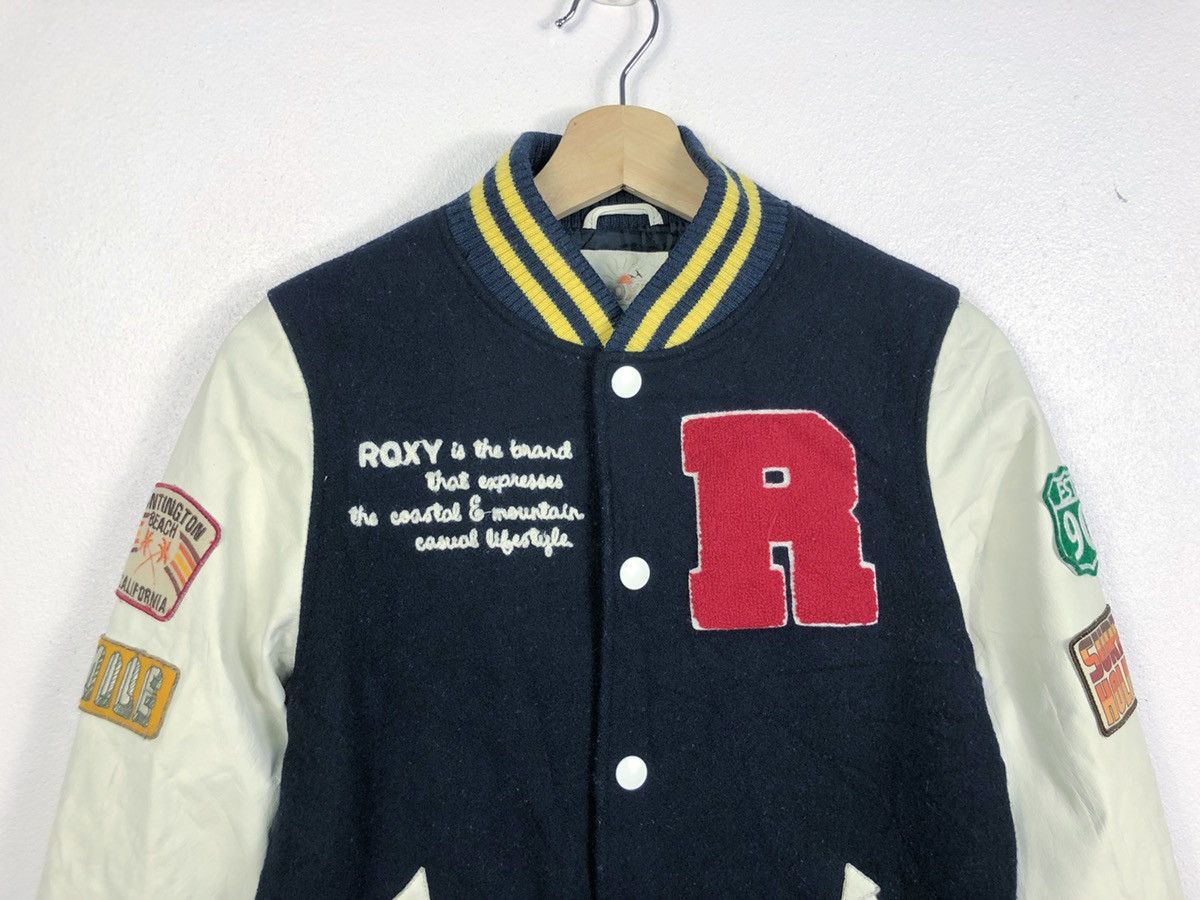 Other Rare Roxy Surf Varsity Jacket Size L / US 10 / IT 46 - 2 Thumbnail