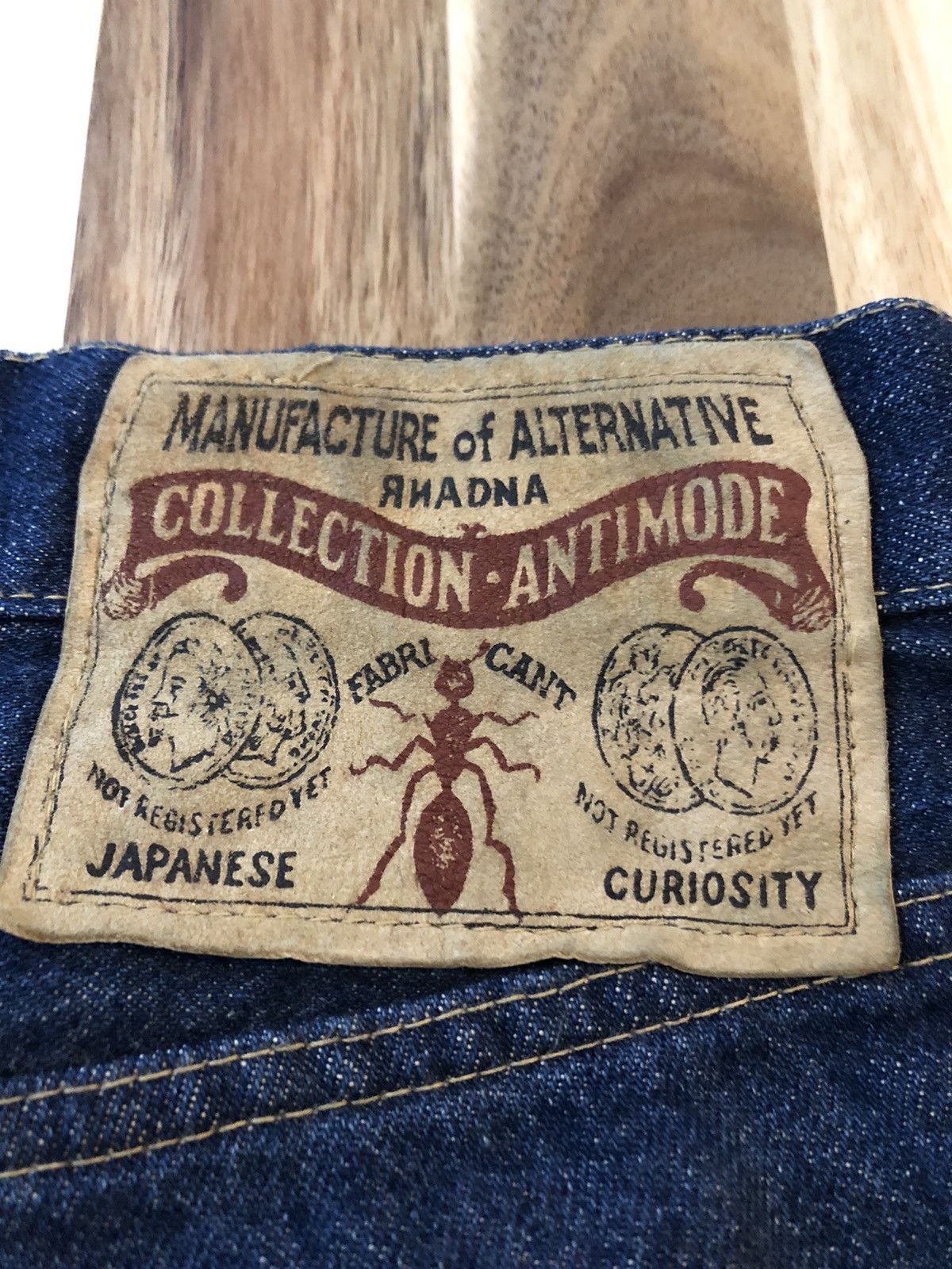Japanese Brand Vintage RNAINC Selvedge Denim Jeans Size US 28 / EU 44 - 7 Thumbnail