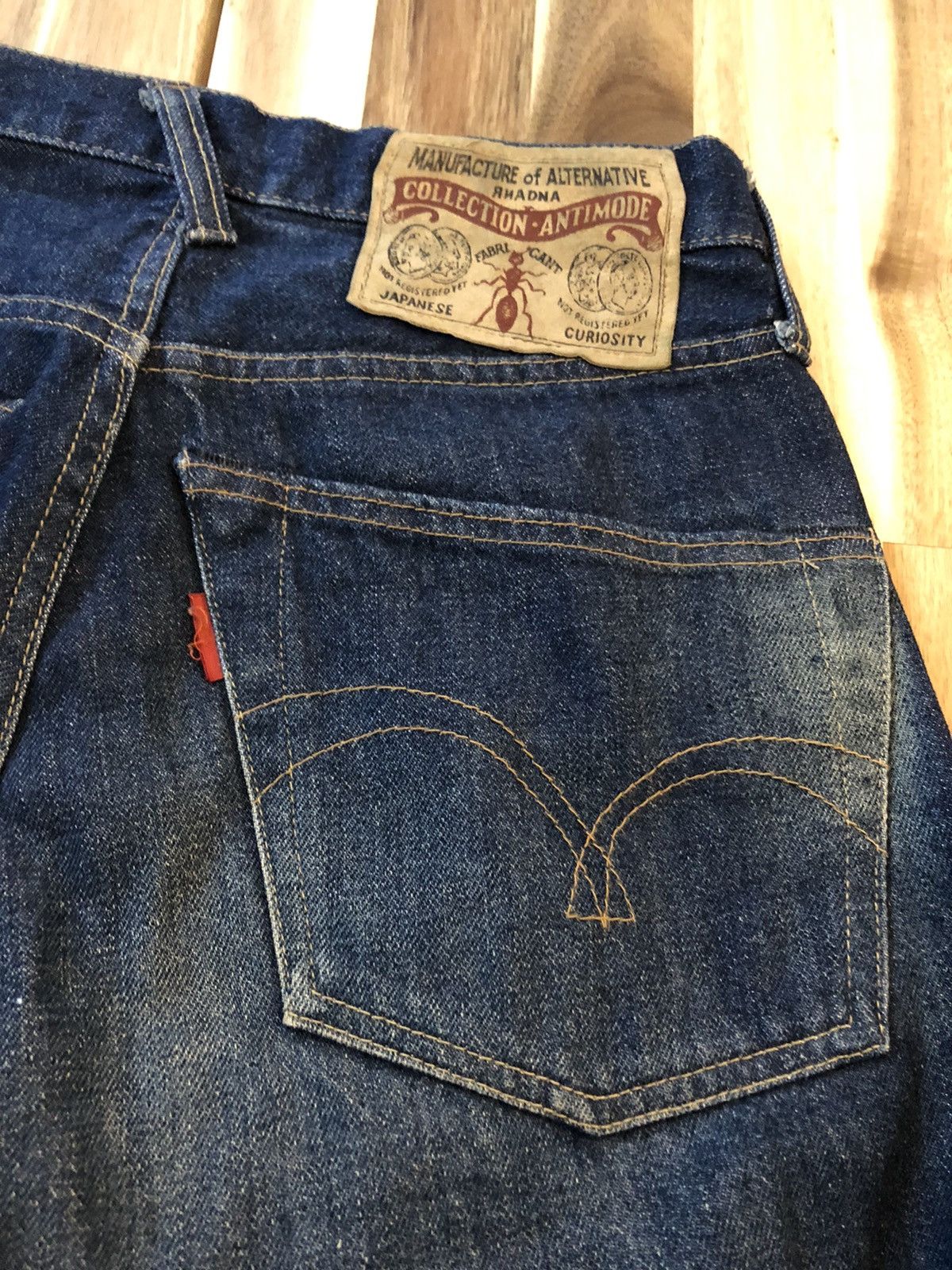 Japanese Brand Vintage RNAINC Selvedge Denim Jeans Size US 28 / EU 44 - 8 Thumbnail