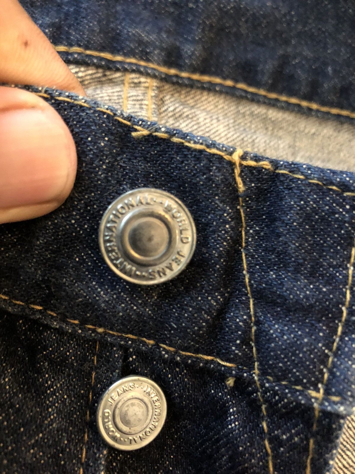 Japanese Brand Vintage RNAINC Selvedge Denim Jeans Size US 28 / EU 44 - 5 Thumbnail