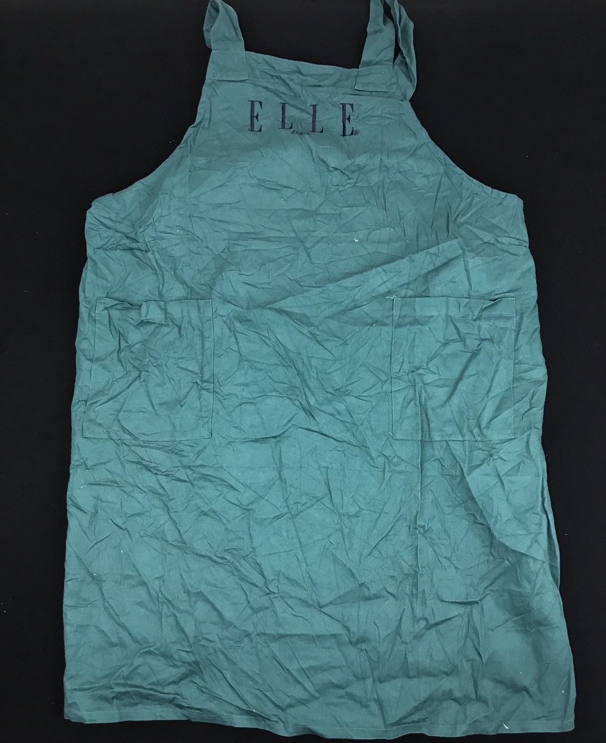 Japanese Brand ELLE Paris Apron Nice Design Pocket Adjustable Straps Size ONE SIZE - 1 Thumbnail