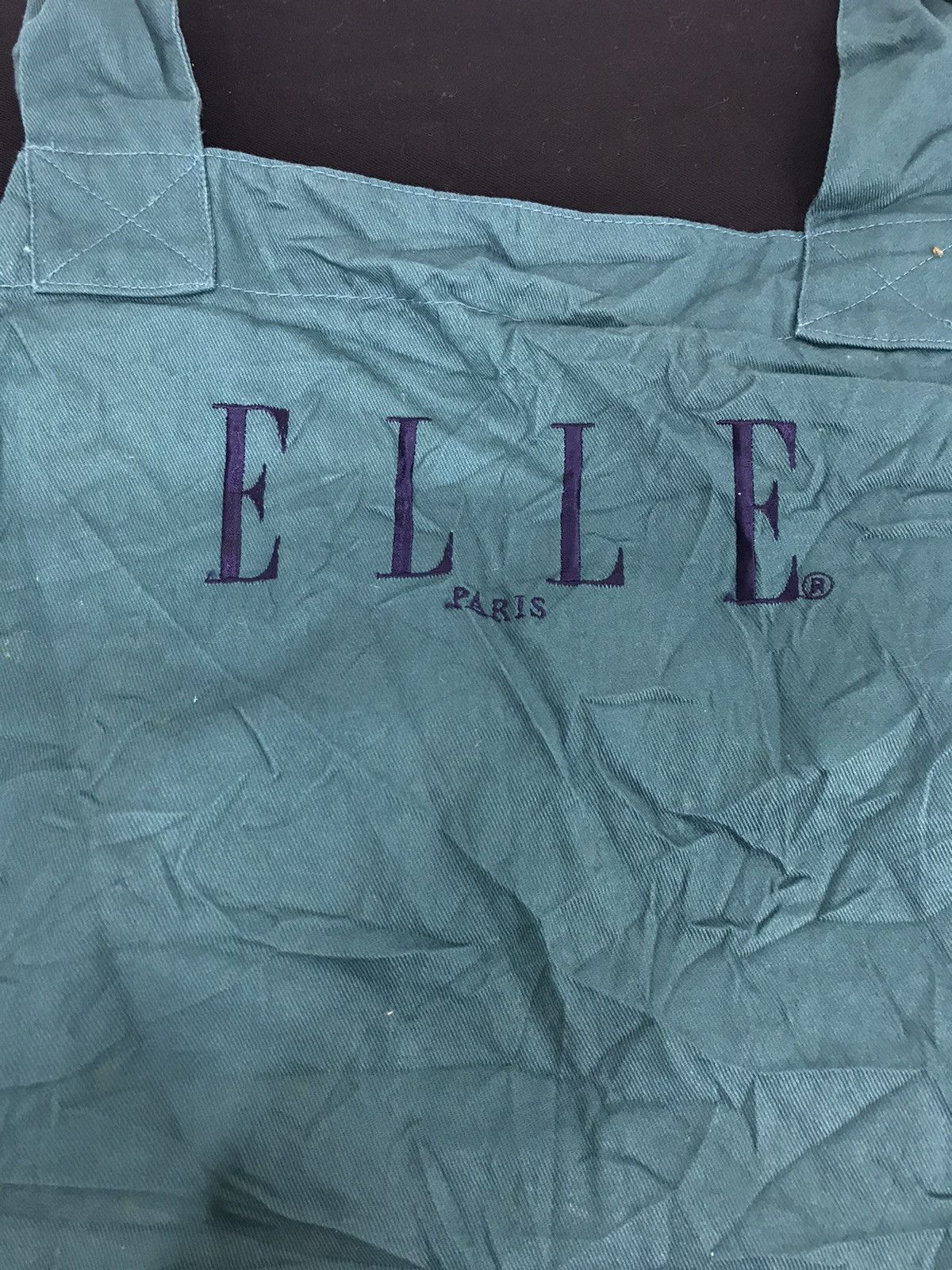 Japanese Brand ELLE Paris Apron Nice Design Pocket Adjustable Straps Size ONE SIZE - 3 Thumbnail