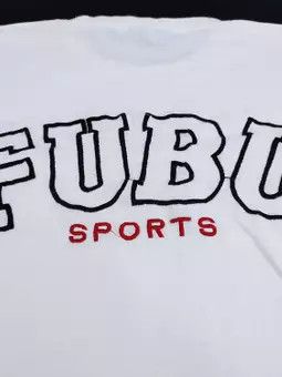 Fubu FUBU Sport Embroidery Big Logo Spell Out Tee Baggy Size US S / EU 44-46 / 1 - 4 Thumbnail