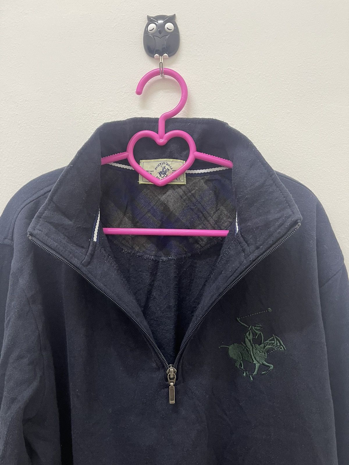 Beverly Hills Polo Club Rare BHPC Beverly Hills Polo Club Half Zip Sweatshirt Size US L / EU 52-54 / 3 - 3 Thumbnail