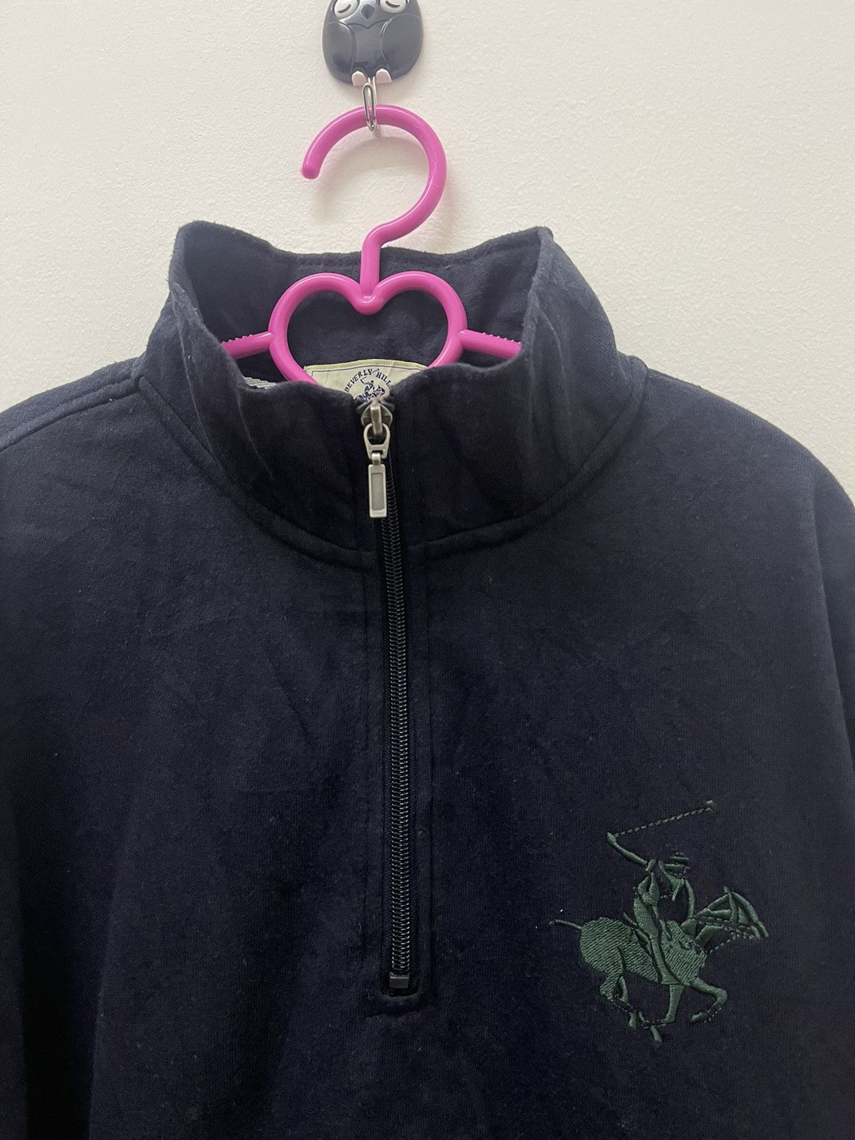 Beverly Hills Polo Club Rare BHPC Beverly Hills Polo Club Half Zip Sweatshirt Size US L / EU 52-54 / 3 - 2 Thumbnail