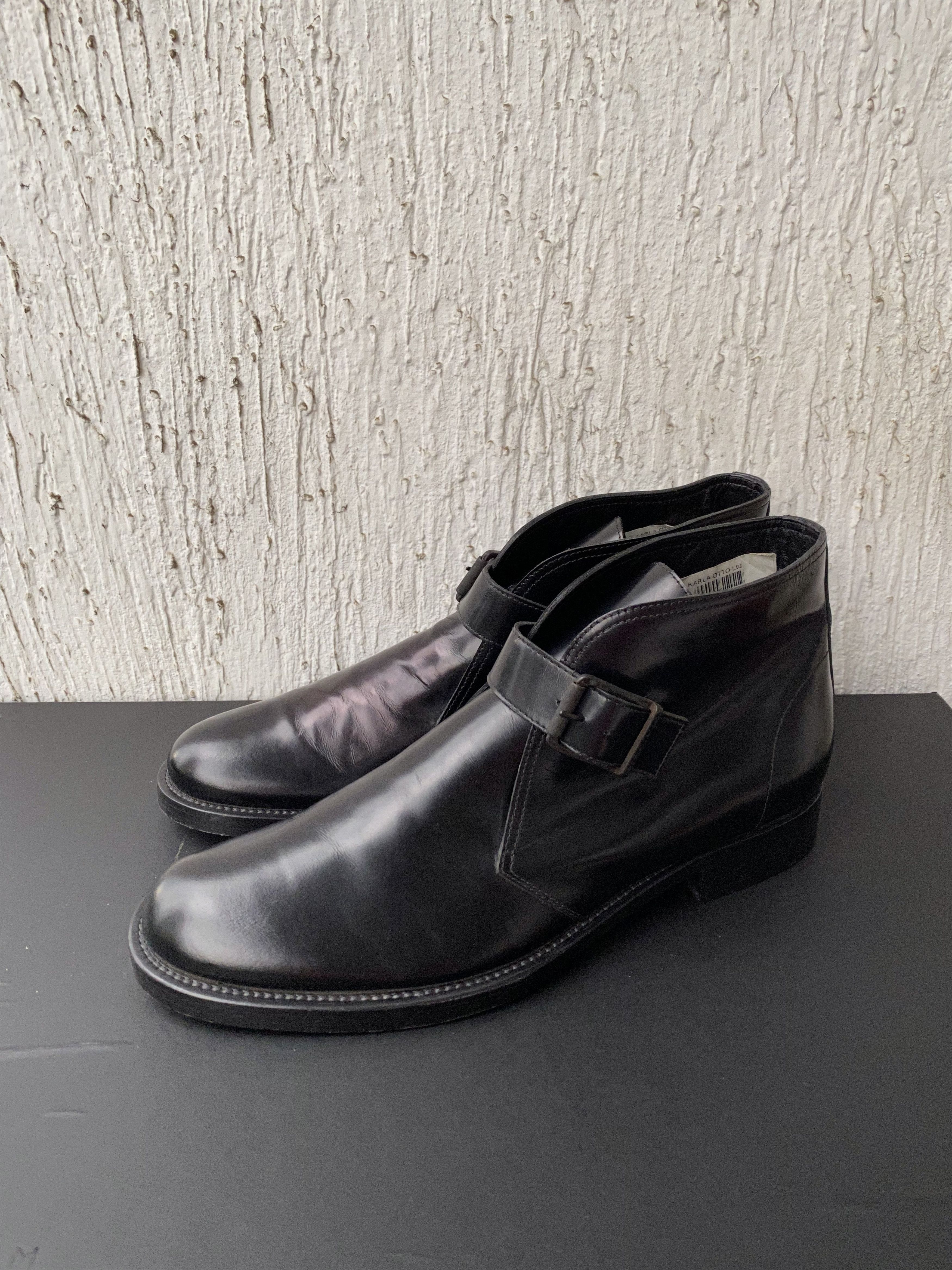 Marni black buckle strap ankle boots Size US 9.5 / EU 42-43 - 1 Thumbnail