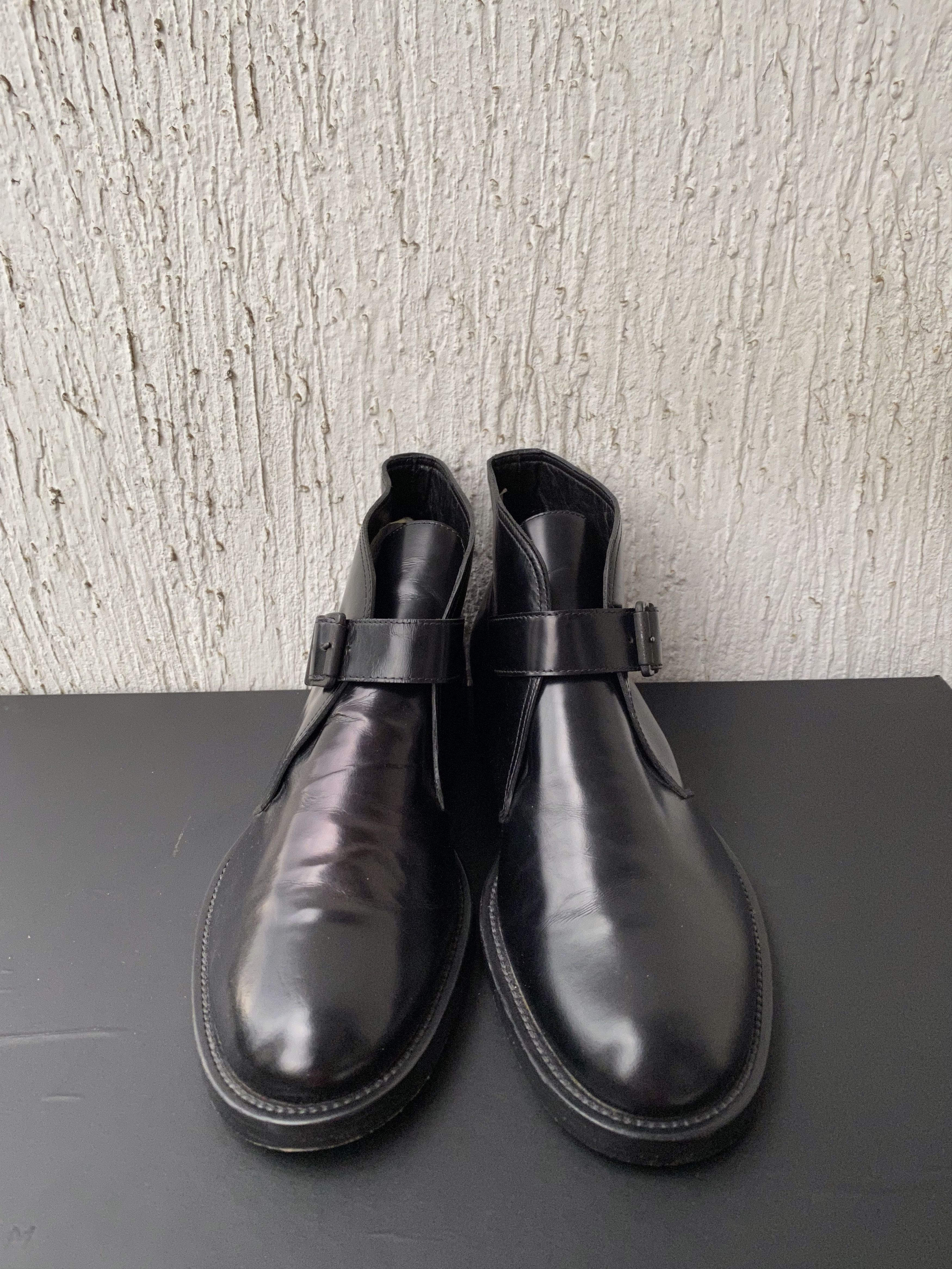 Marni black buckle strap ankle boots Size US 9.5 / EU 42-43 - 2 Thumbnail