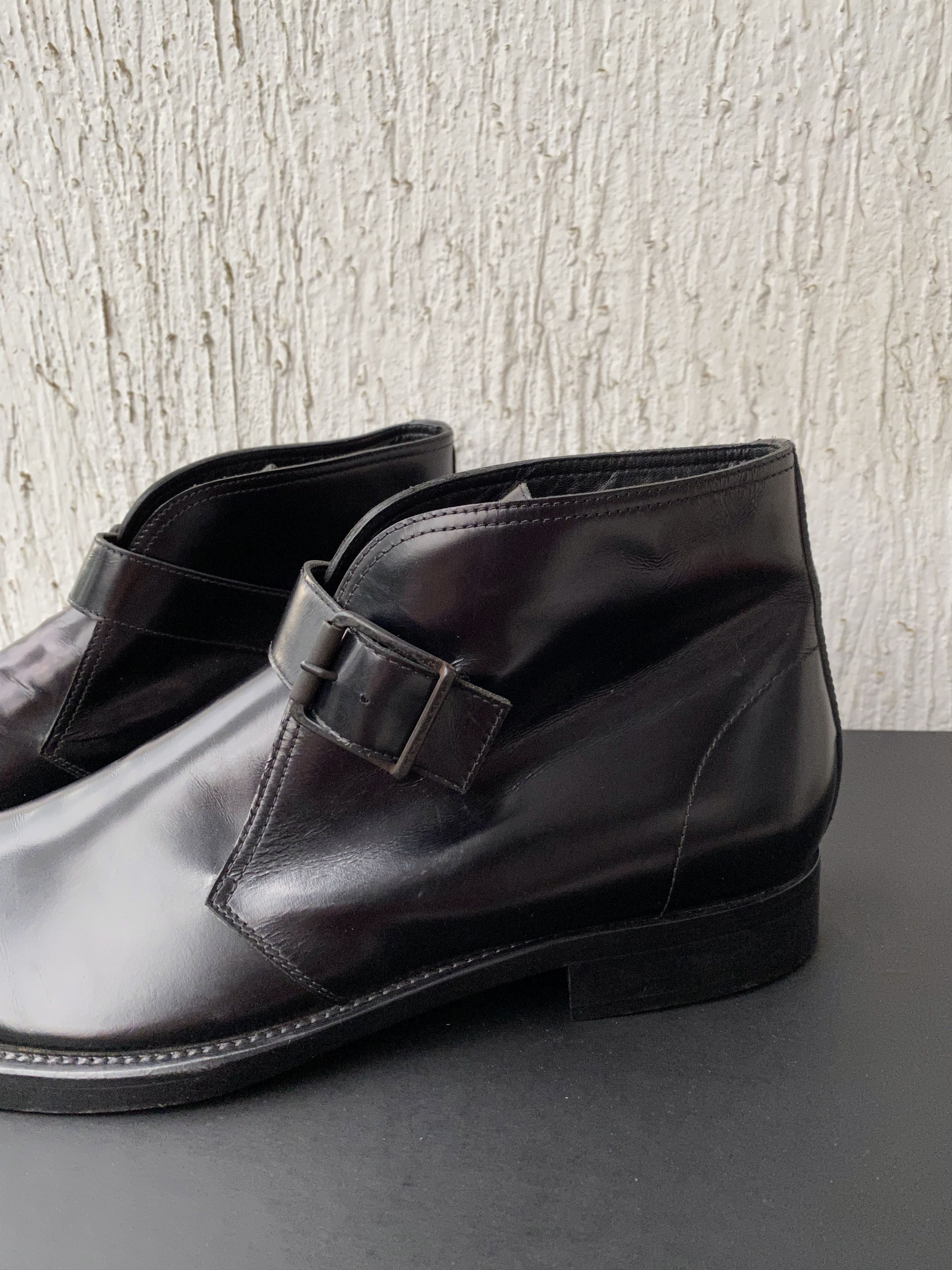 Marni black buckle strap ankle boots Size US 9.5 / EU 42-43 - 3 Thumbnail