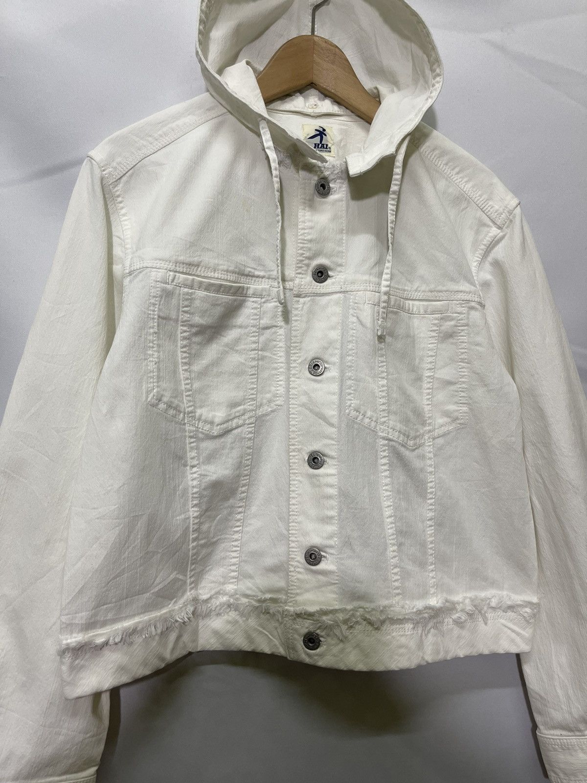 Hai Sporting Gear HAI SPORTING GEAR ISSEY MIYAKE INDIGO DENIM JACKET Size US M / EU 48-50 / 2 - 3 Thumbnail