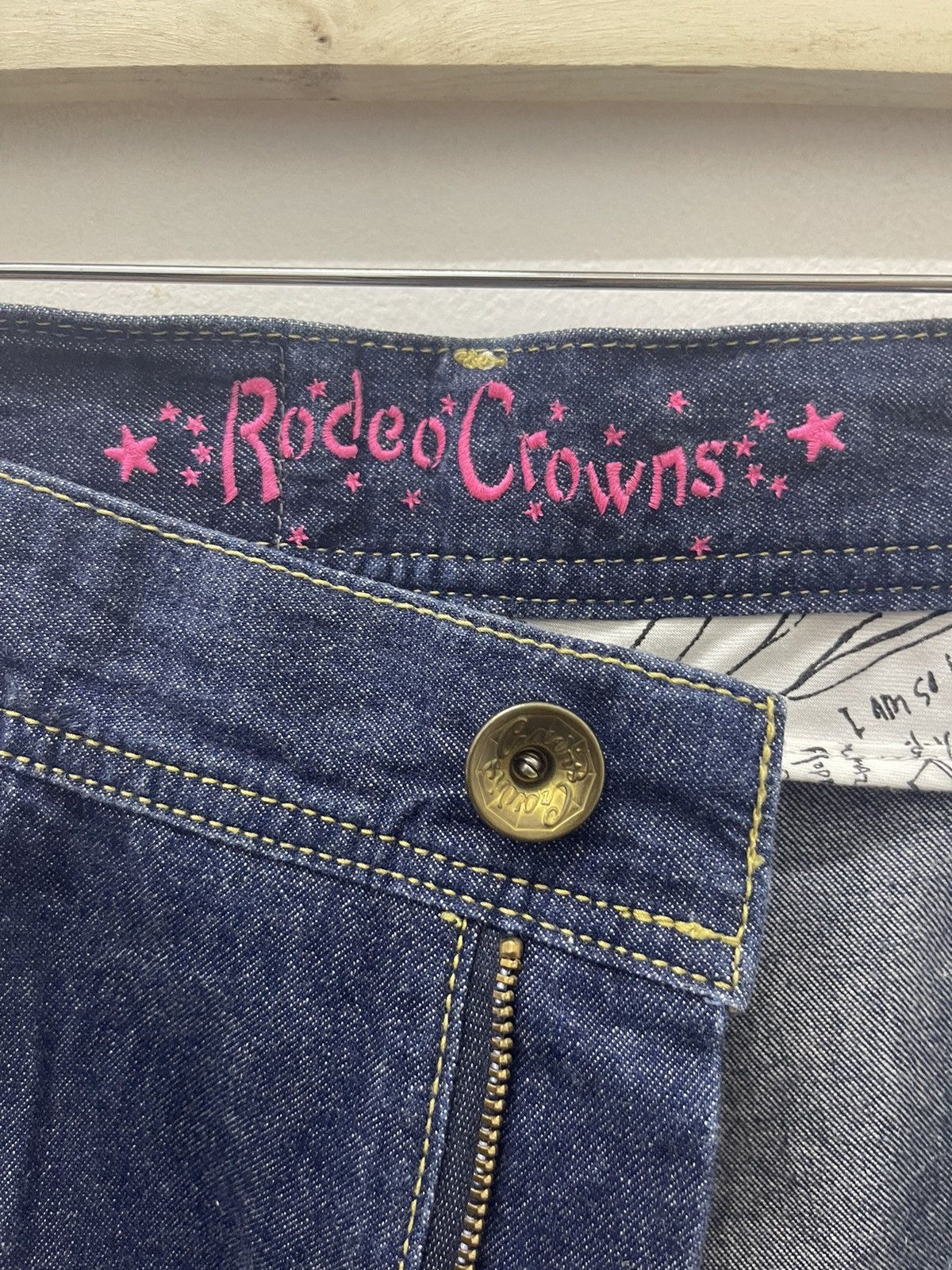 Japanese Brand Rare Vintage RODEO CROWNS CO High Rise Lgb Hysteric Style Size US 32 / EU 48 - 4 Thumbnail