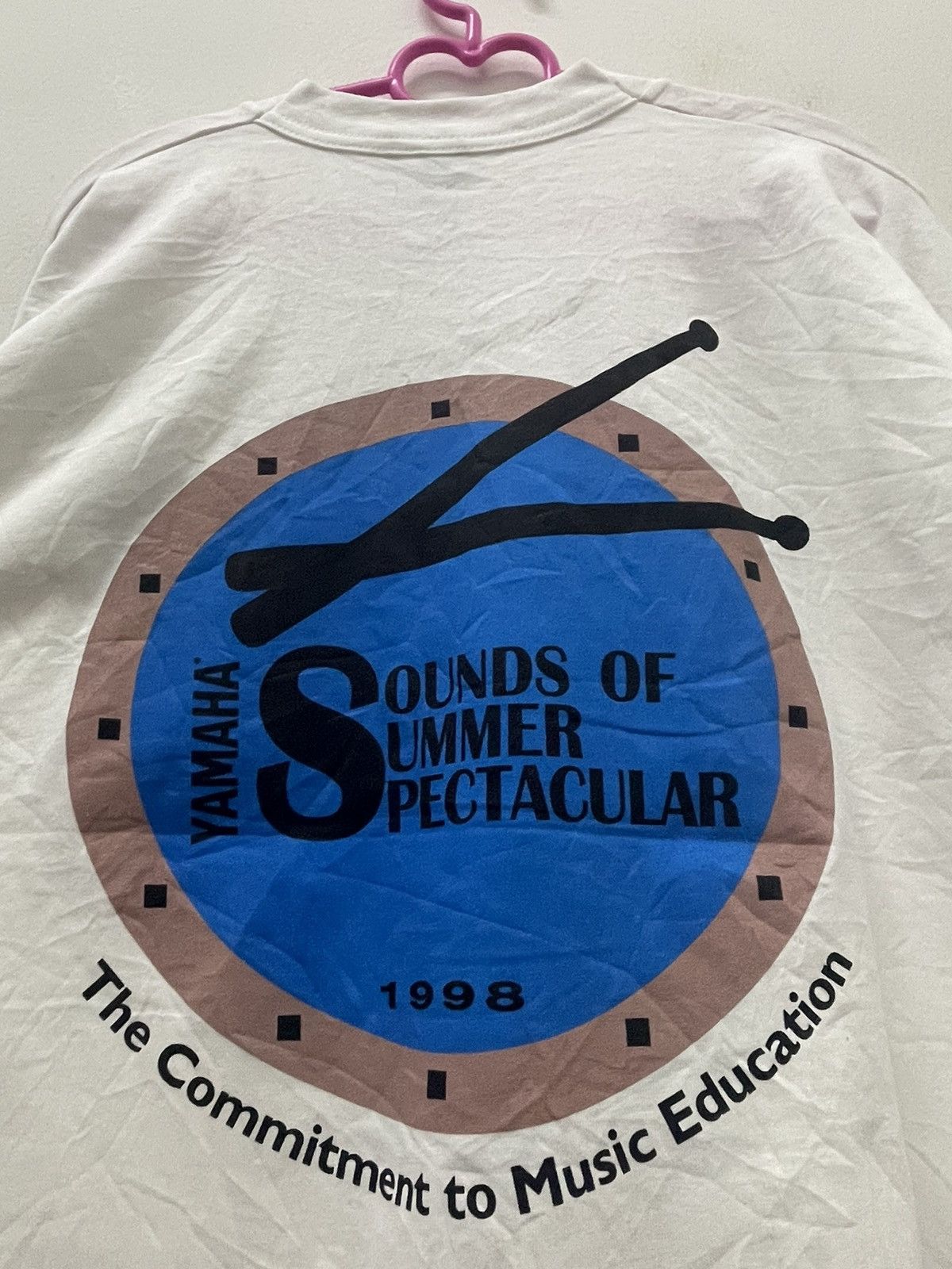 Yamaha Rare Vintage YAMAHA Sounds Of Summer Spectacular 1998 Size US XL / EU 56 / 4 - 2 Thumbnail