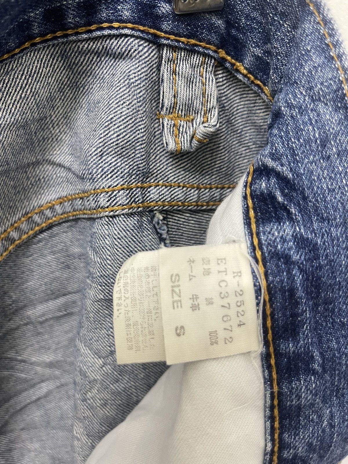 If Six Was Nine Rare Vintage RNA INC Double Waist Denim Size US 31 - 10 Thumbnail