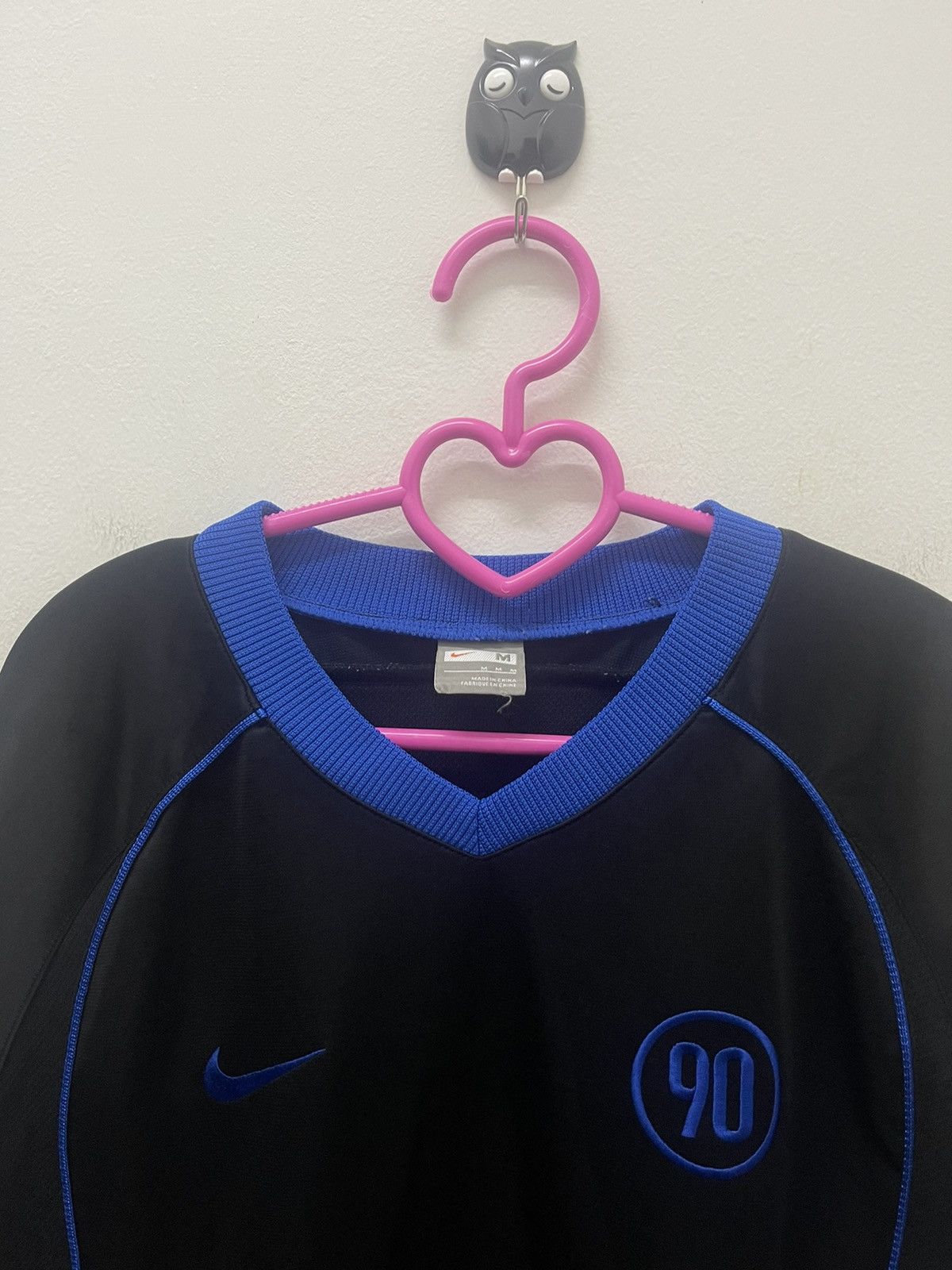 Nike Rare Vintage NIKE TOTAL 90 Football Soccer Training Sweater Size US M / EU 48-50 / 2 - 4 Thumbnail