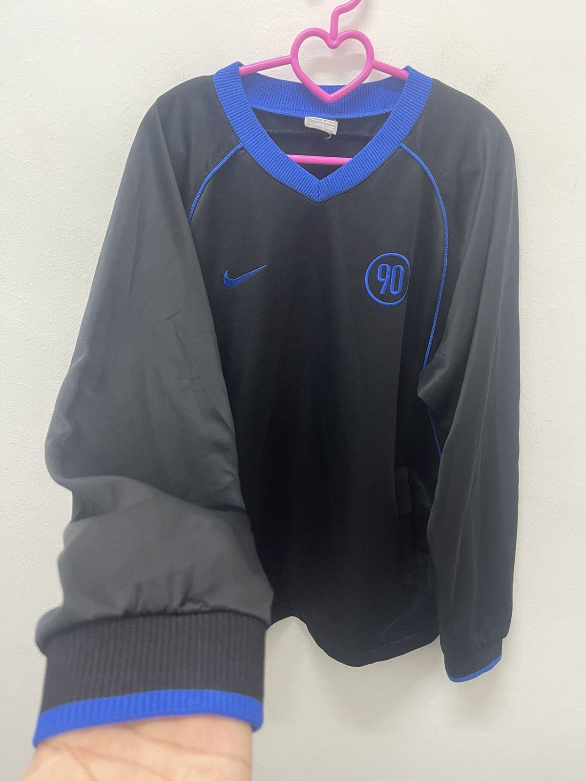 Nike Rare Vintage NIKE TOTAL 90 Football Soccer Training Sweater Size US M / EU 48-50 / 2 - 2 Thumbnail