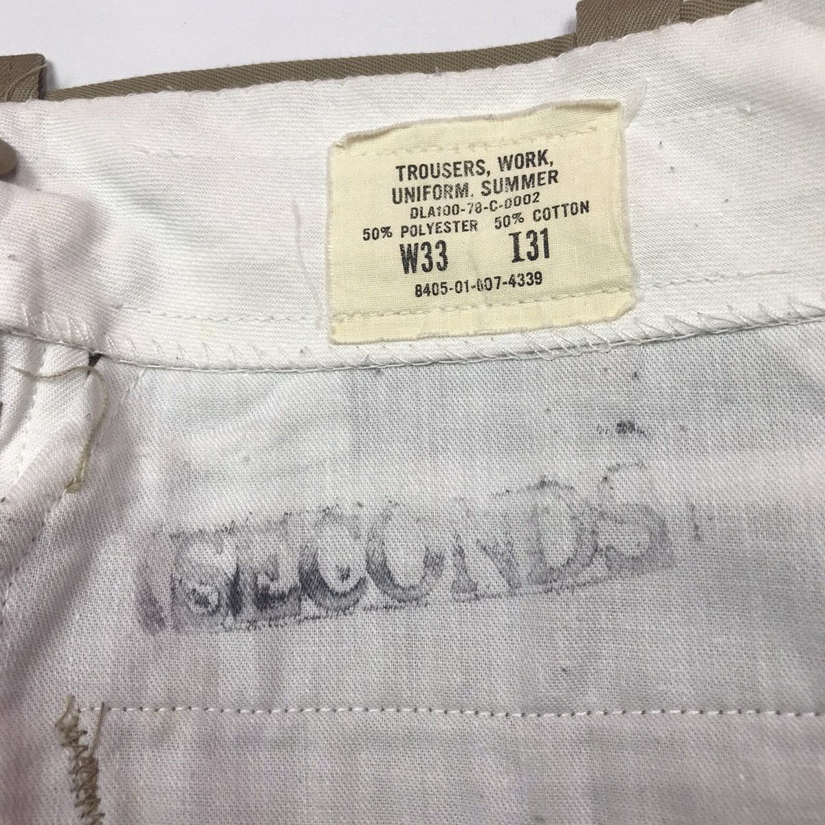 Other ‼️RARE‼️ 70s Arabic US Army/ Military Trousers Size US 32 / EU 48 - 13 Thumbnail