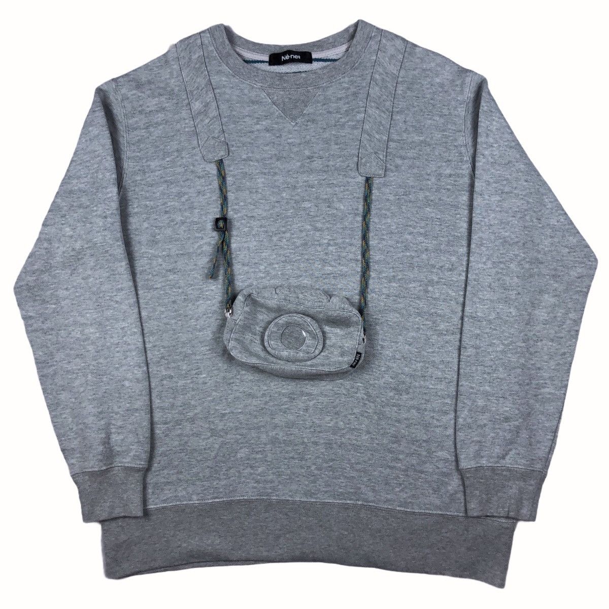 Issey Miyake Ne-Net By Issey Miyake Camera Sweatshirt Size US M / EU 48-50 / 2 - 1 Thumbnail