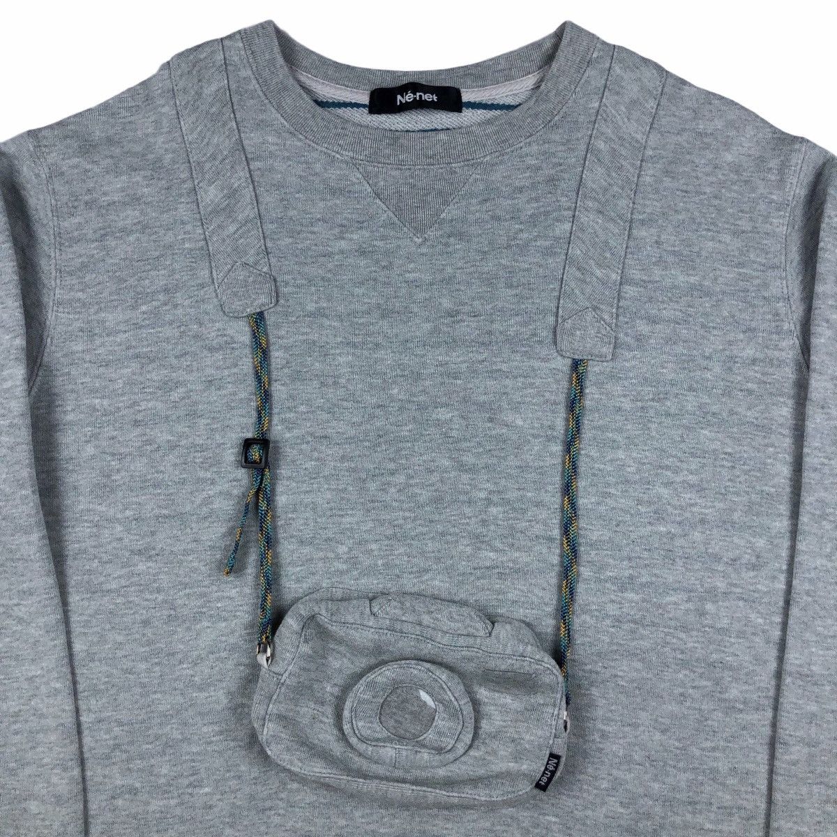 Issey Miyake Ne-Net By Issey Miyake Camera Sweatshirt Size US M / EU 48-50 / 2 - 2 Thumbnail