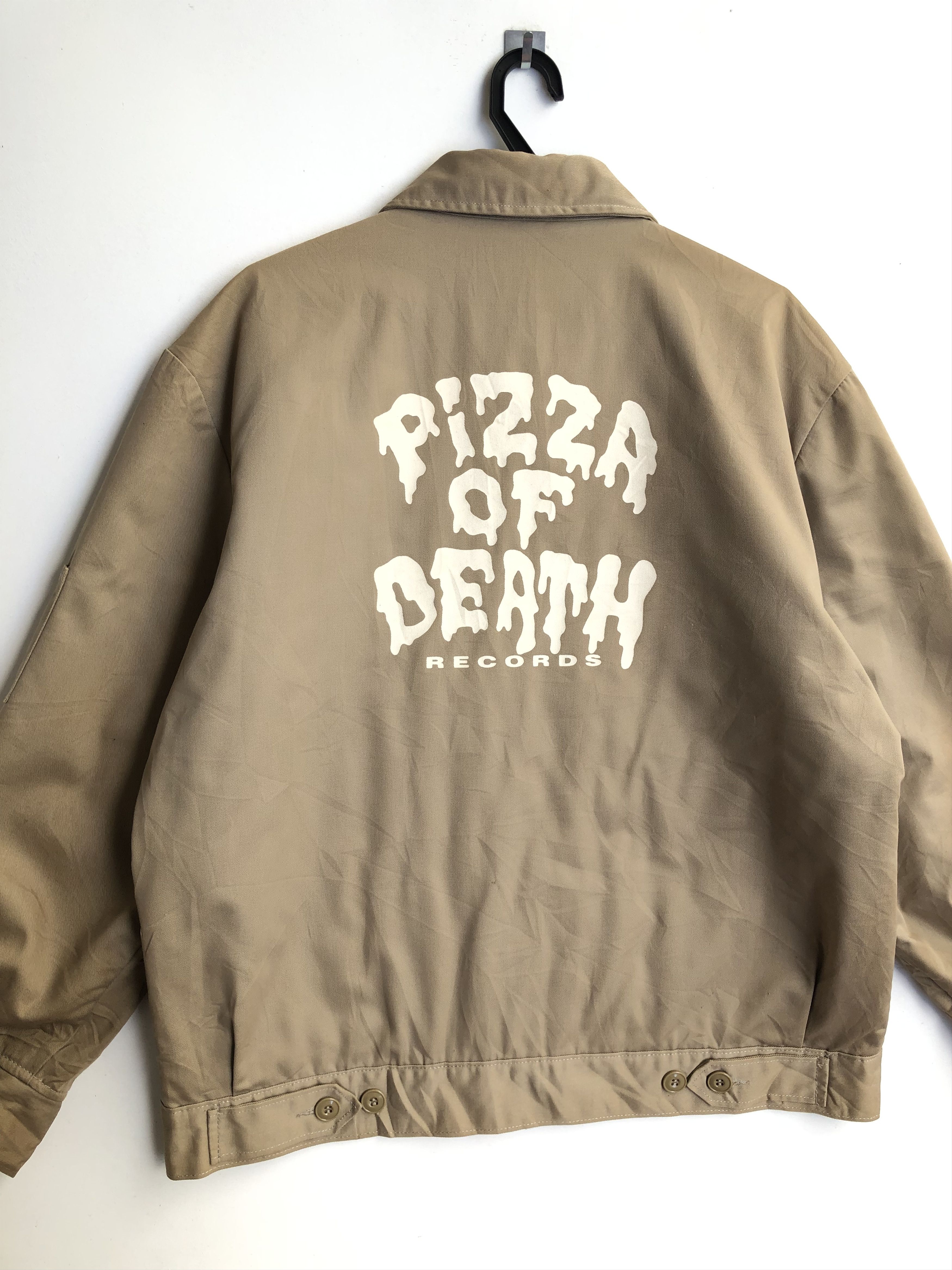 RARE DICKIES X PIZZA OF DEATH RECORDS WORK JACKET
