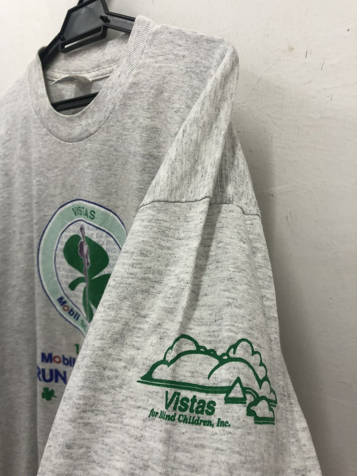 Vintage Rare Vintage MOBIL St Patrick’s Day Vistas 1998 Promo Tee Size US XL / EU 56 / 4 - 2 Thumbnail