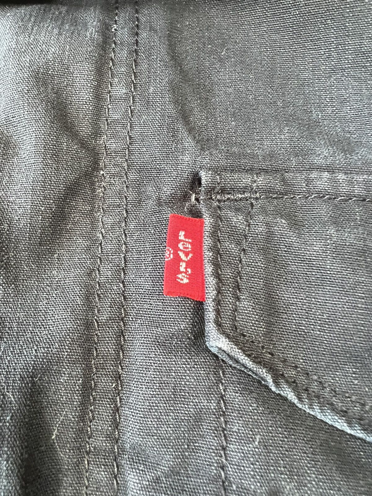 Levi's × Vintage Vintage Levis Workers Military Flight Style Canvas Jacket Size US L / EU 52-54 / 3 - 5 Thumbnail