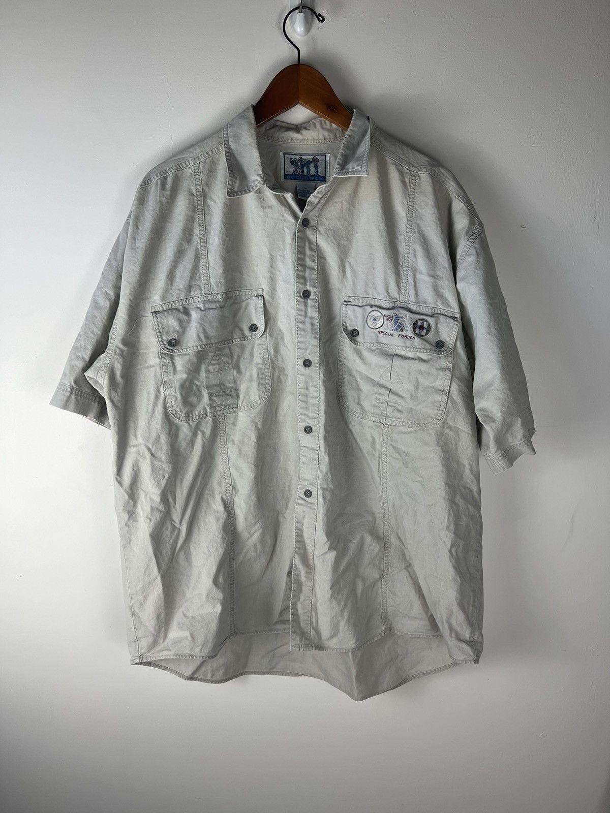 Vintage Vintage Bugle Boy Special Forces Button Up Shirt | Grailed