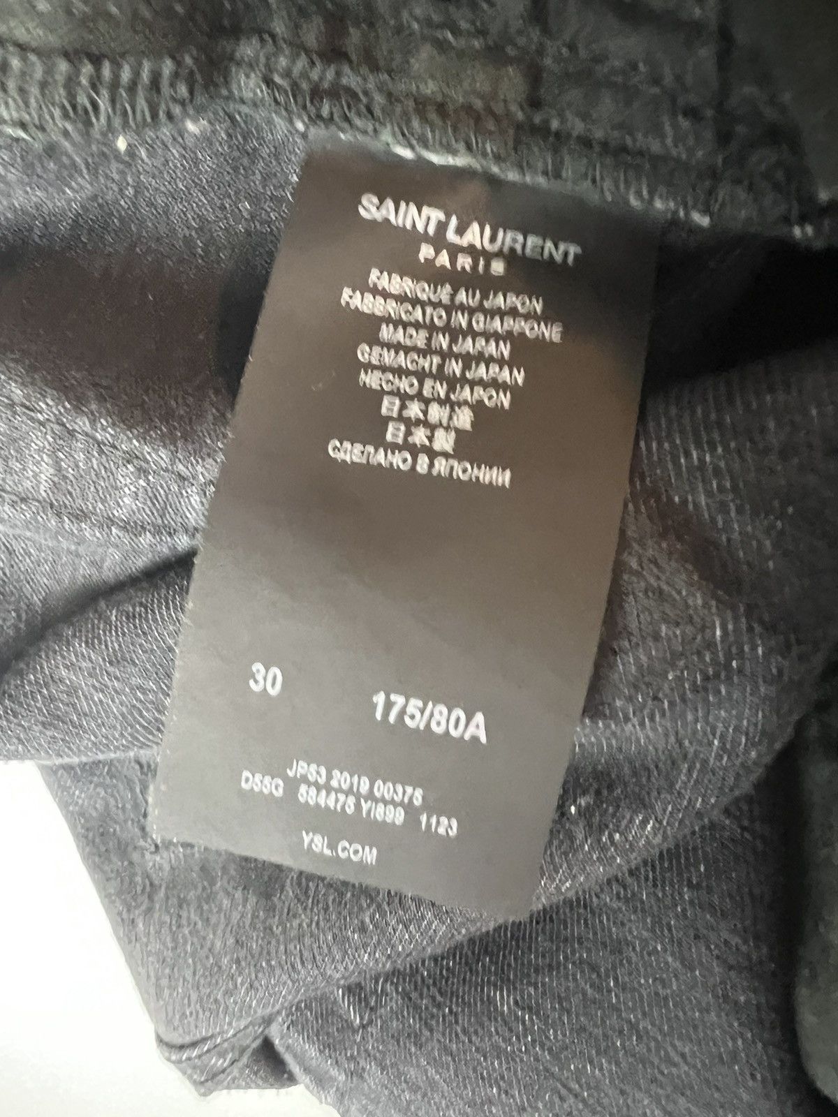 Hedi Slimane × Saint Laurent Paris Saint Laurent Paris D20 Jeans Size US 30 / EU 46 - 6 Thumbnail