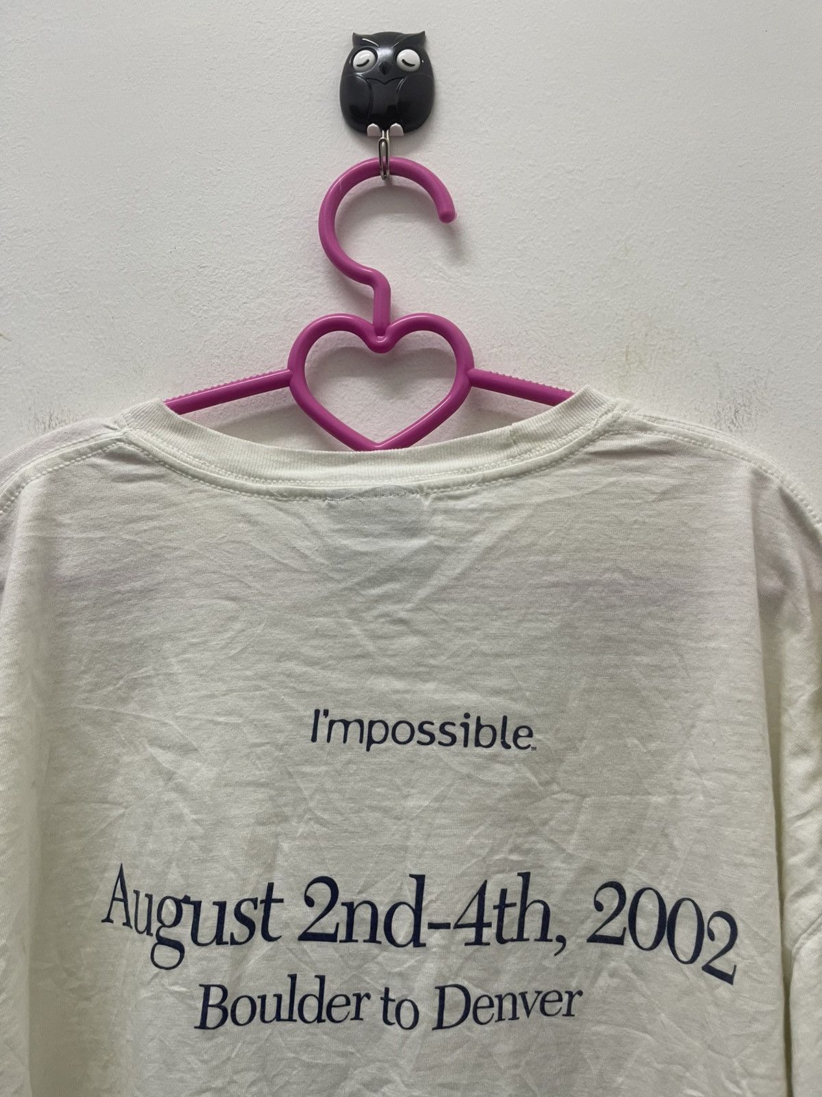 Vintage Rare Vintage AVON Breast Cancer 3 Day Boulder To Denver 2002 Size US L / EU 52-54 / 3 - 6 Thumbnail