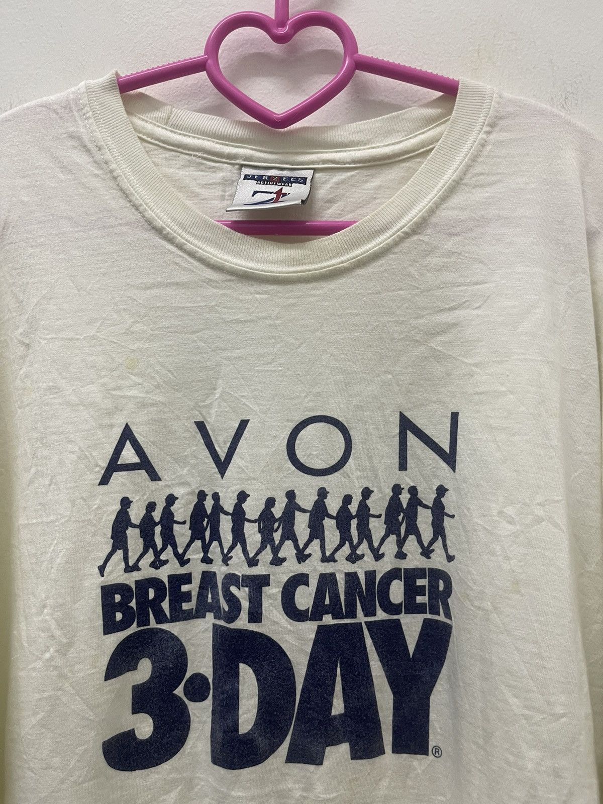 Vintage Rare Vintage AVON Breast Cancer 3 Day Boulder To Denver 2002 Size US L / EU 52-54 / 3 - 3 Thumbnail