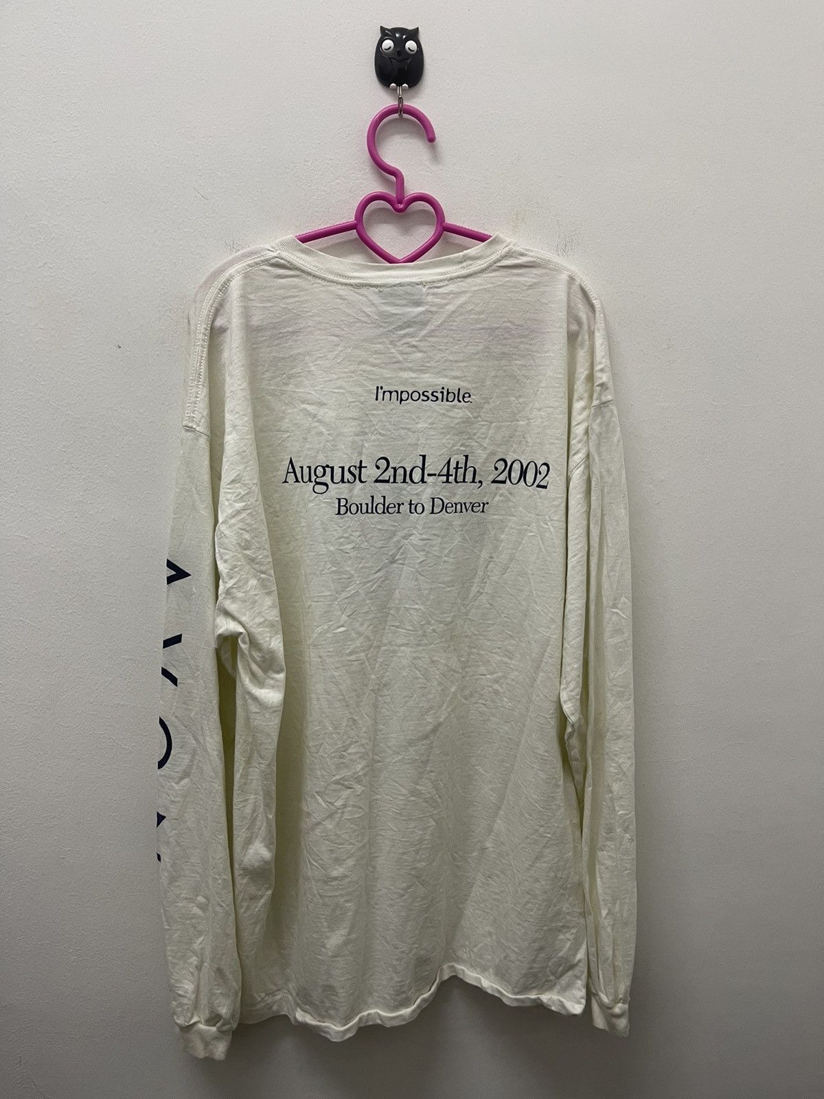 Vintage Rare Vintage AVON Breast Cancer 3 Day Boulder To Denver 2002 Size US L / EU 52-54 / 3 - 5 Thumbnail