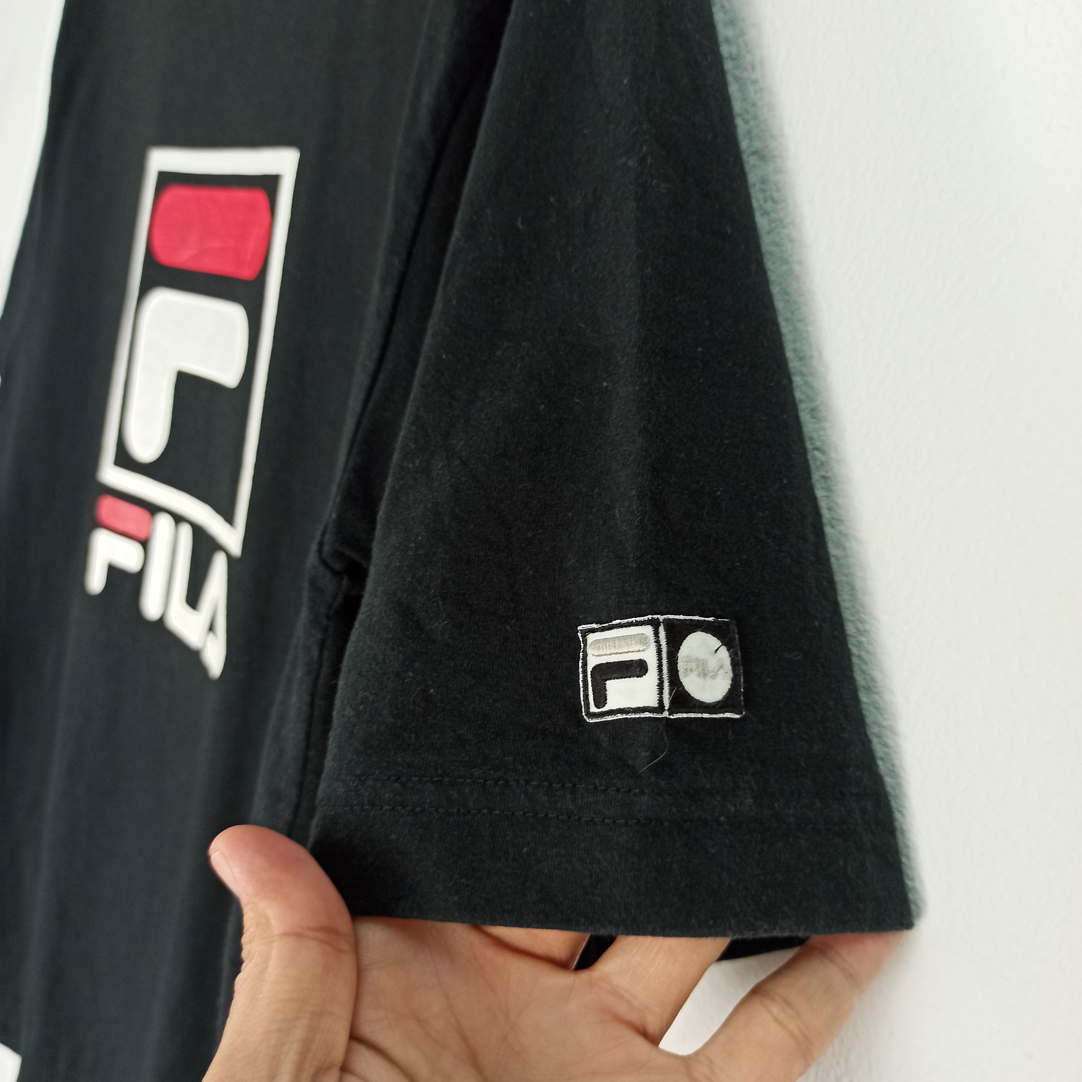 Fila FILA Big Logo Block Tshirt Black Size US M / EU 48-50 / 2 - 4 Thumbnail