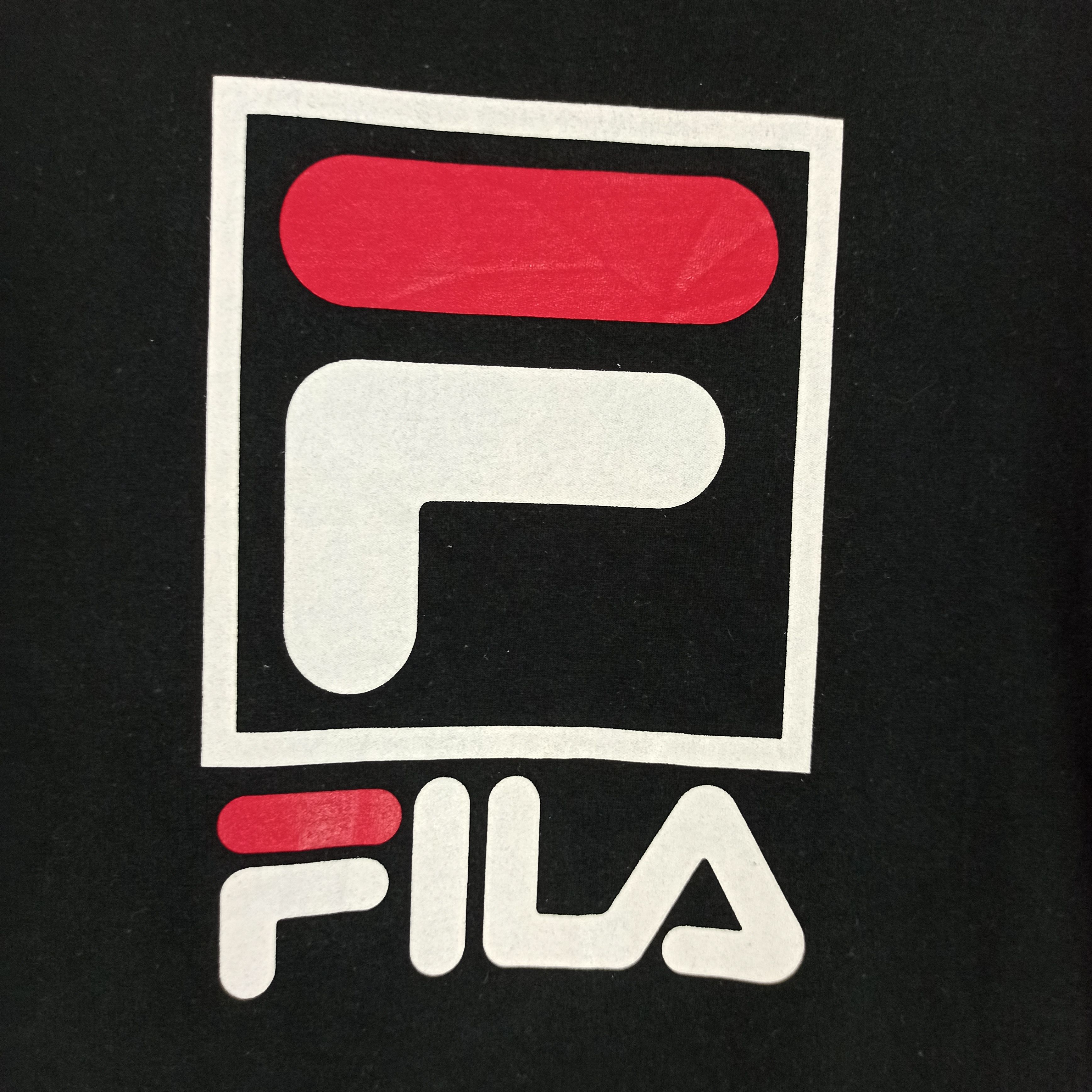 Fila FILA Big Logo Block Tshirt Black Size US M / EU 48-50 / 2 - 3 Thumbnail