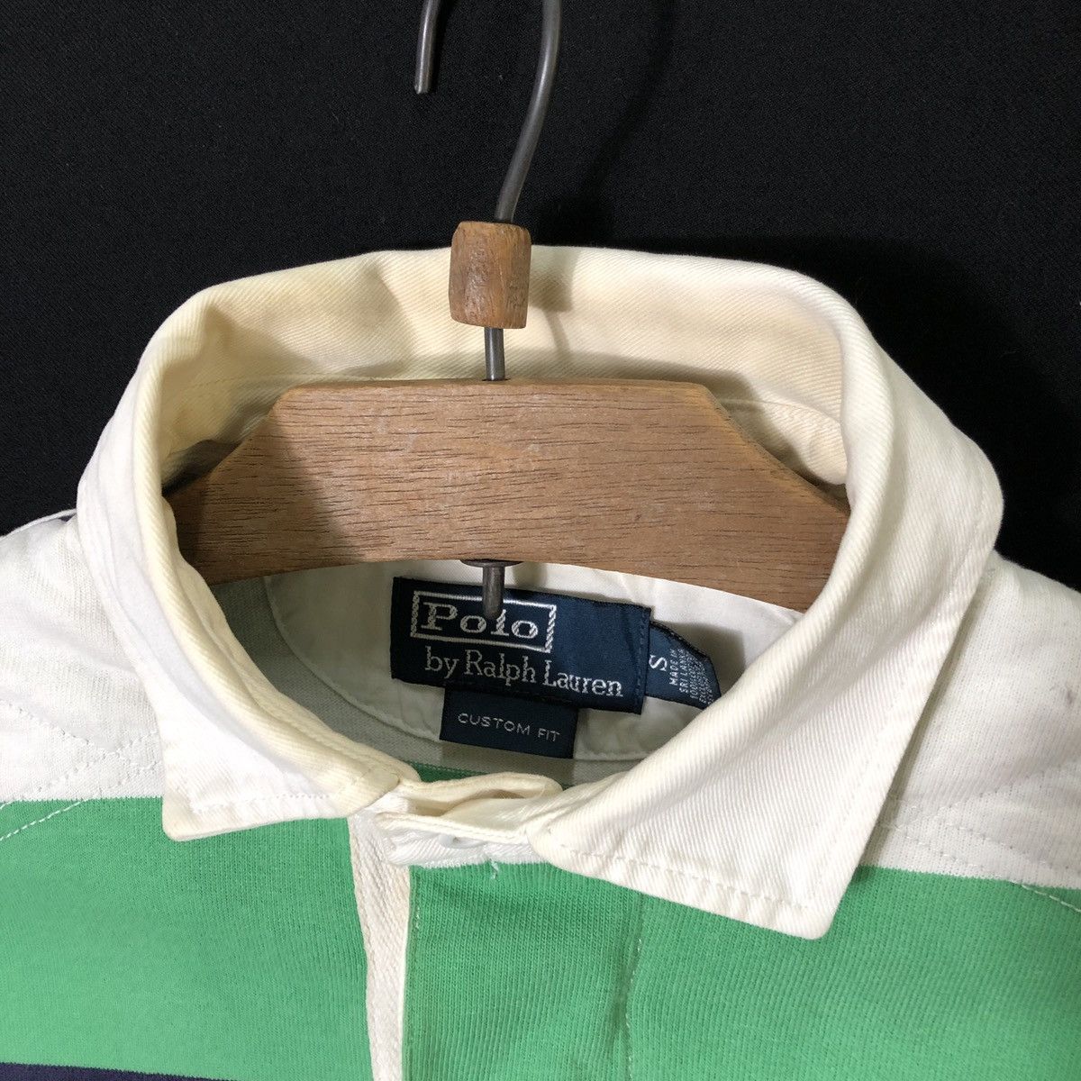 Polo Ralph Lauren Vintage Polo Ralph Lauren Rugby Long Sleeve Polo Shirt Size US S / EU 44-46 / 1 - 7 Thumbnail