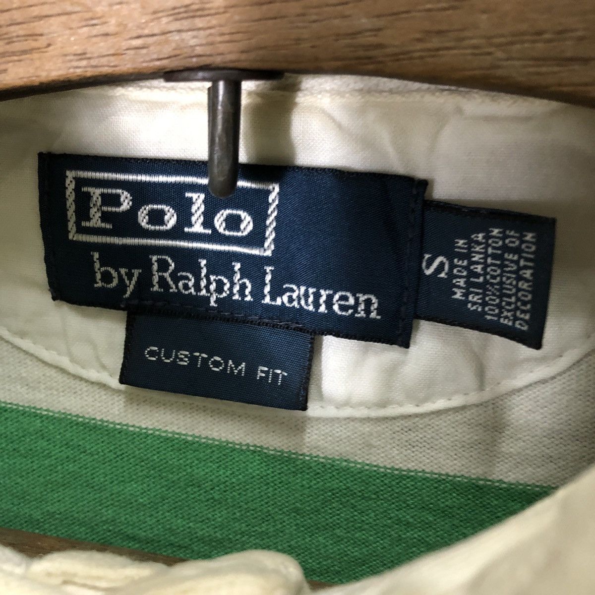 Polo Ralph Lauren Vintage Polo Ralph Lauren Rugby Long Sleeve Polo Shirt Size US S / EU 44-46 / 1 - 9 Thumbnail