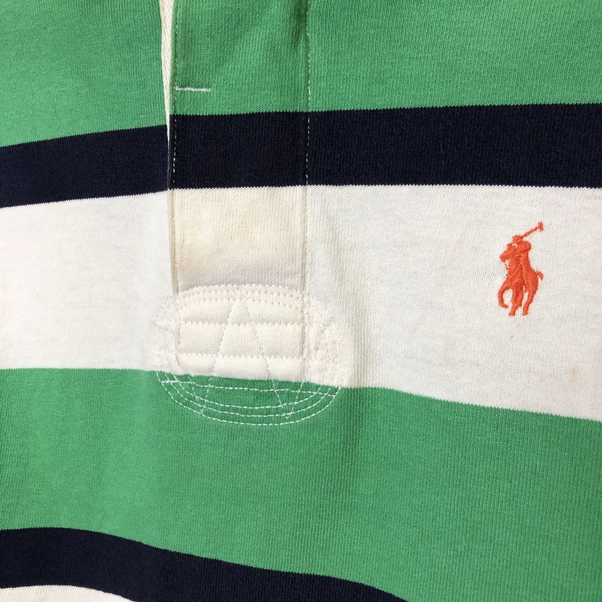 Polo Ralph Lauren Vintage Polo Ralph Lauren Rugby Long Sleeve Polo Shirt Size US S / EU 44-46 / 1 - 6 Thumbnail