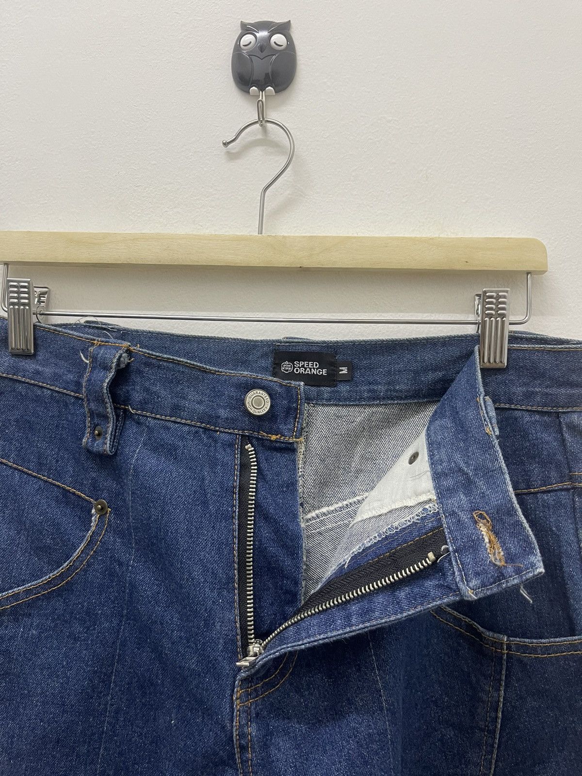 Japanese Brand Rare Vintage SPEED ORANGE Hysteric Vkei Kmrii Style Jeans Size US 30 / EU 46 - 5 Thumbnail