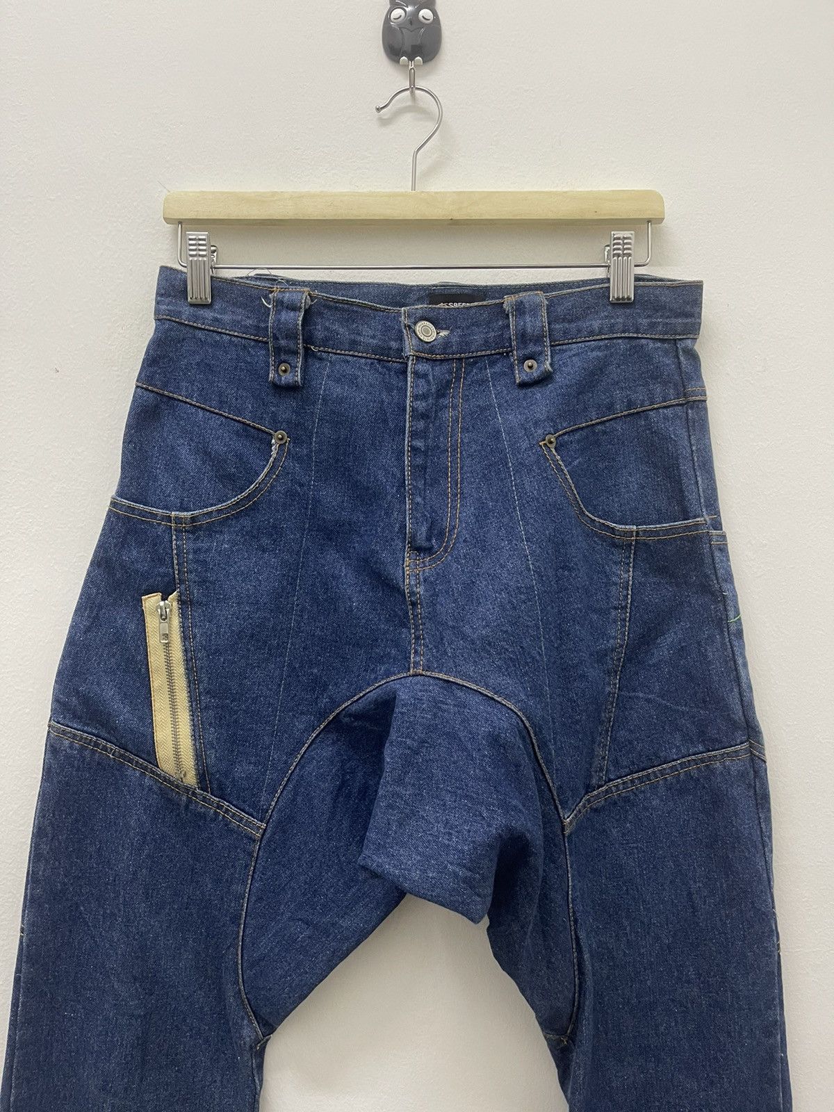 Japanese Brand Rare Vintage SPEED ORANGE Hysteric Vkei Kmrii Style Jeans Size US 30 / EU 46 - 4 Thumbnail
