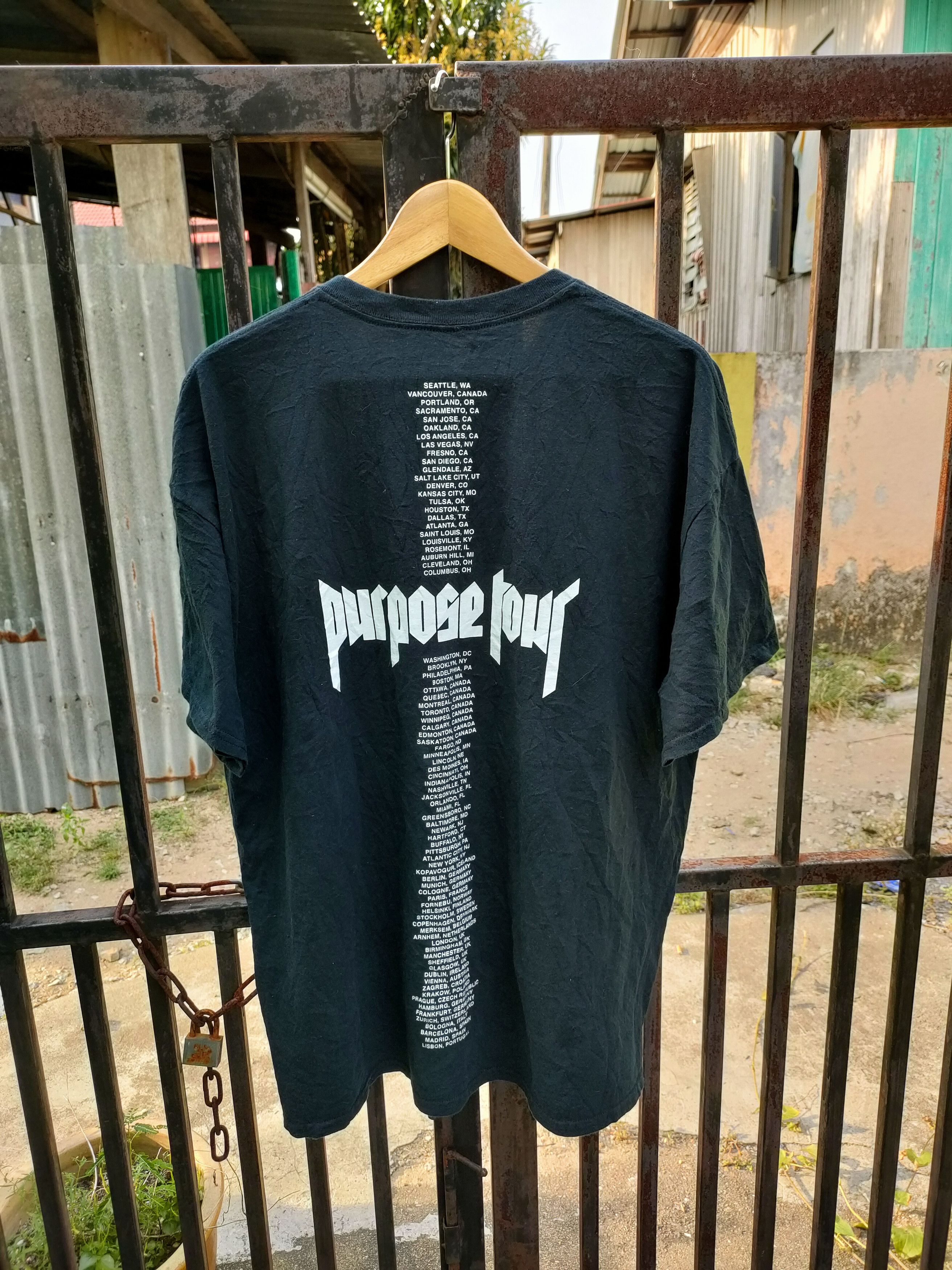 Band Tees × Justin Bieber Justin Bieber Purpose Tour Size US XL / EU 56 / 4 - 3 Thumbnail
