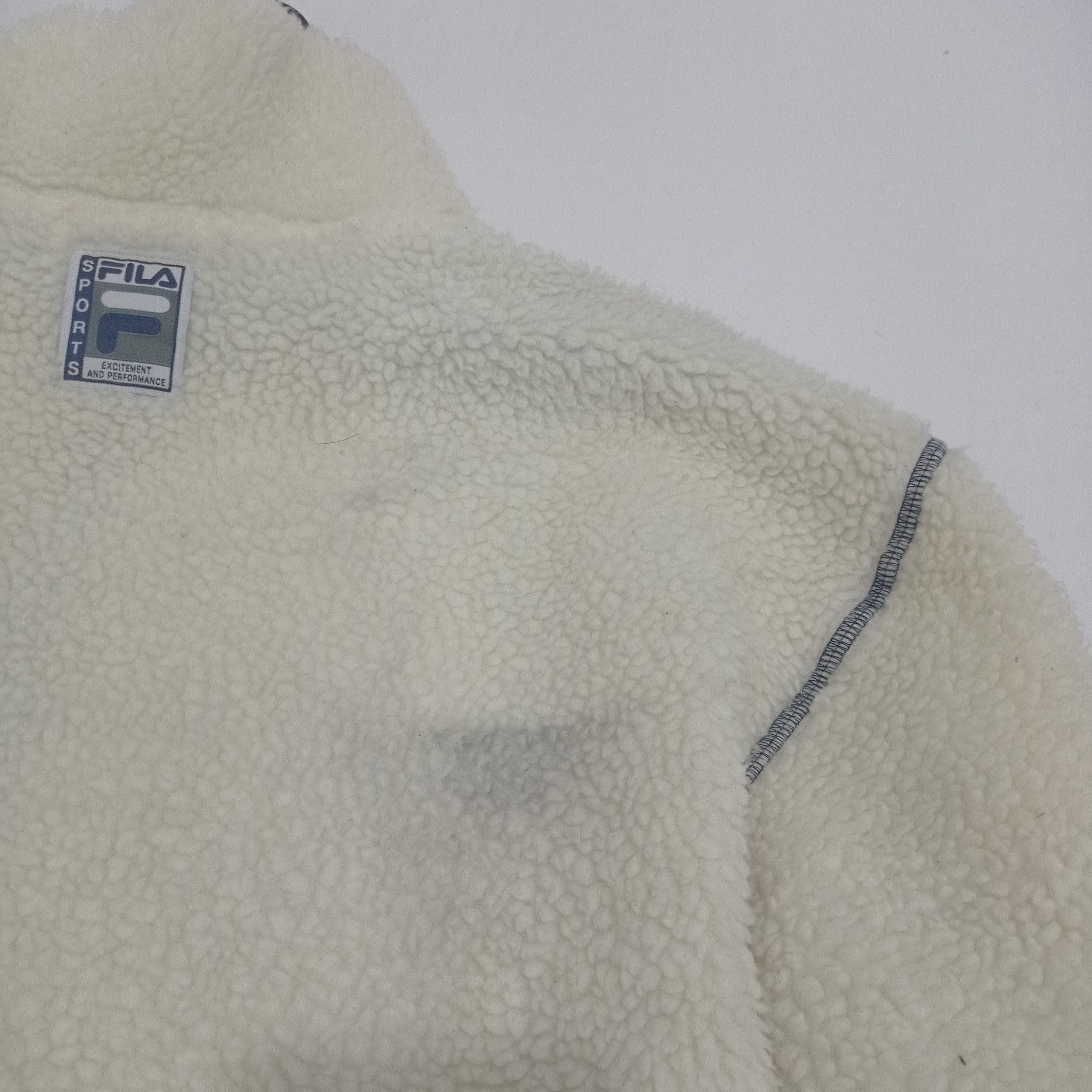 Fila VINTAGE FILA HALF ZIPPER FLEECE JACKET Size US L / EU 52-54 / 3 - 8 Thumbnail