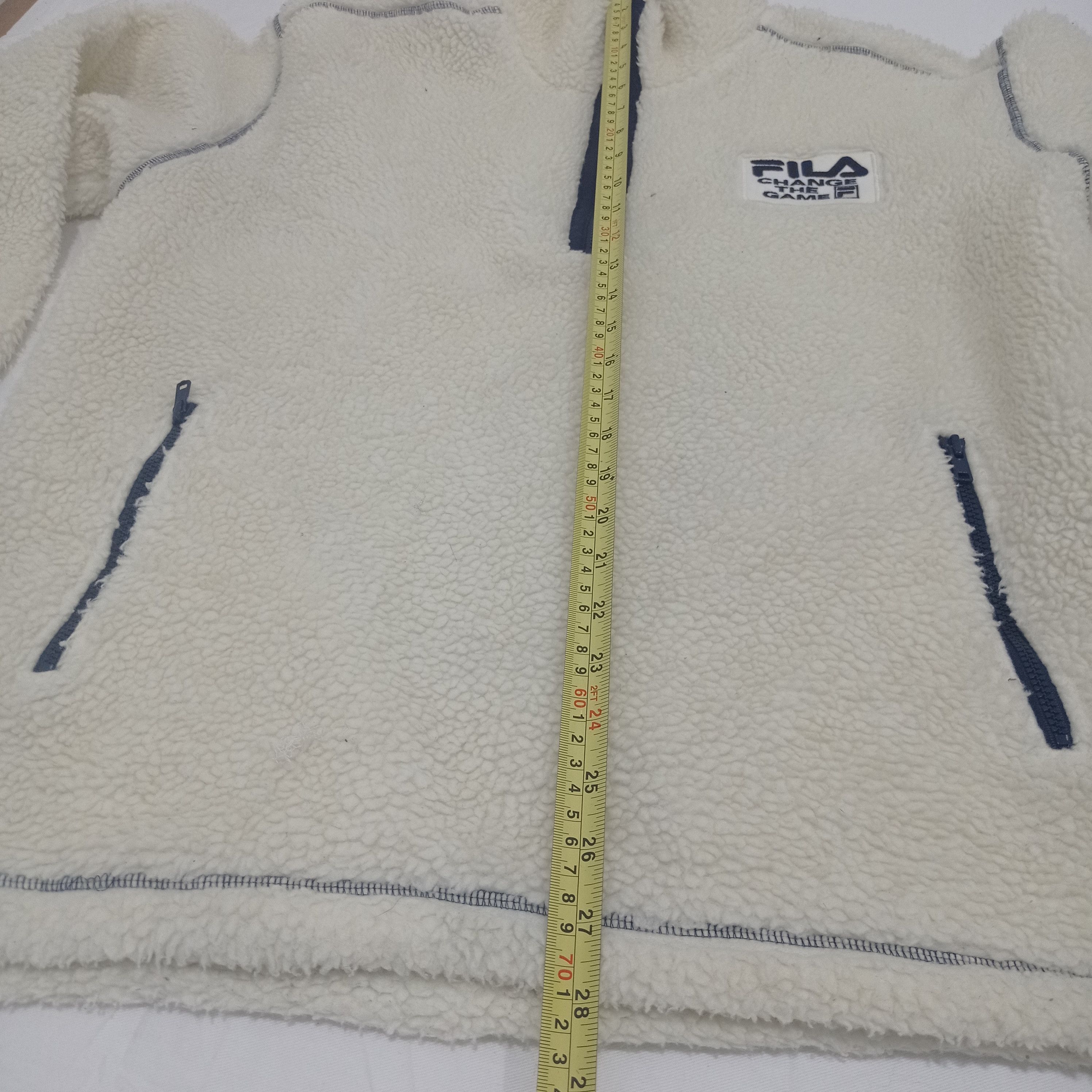 Fila VINTAGE FILA HALF ZIPPER FLEECE JACKET Size US L / EU 52-54 / 3 - 11 Thumbnail