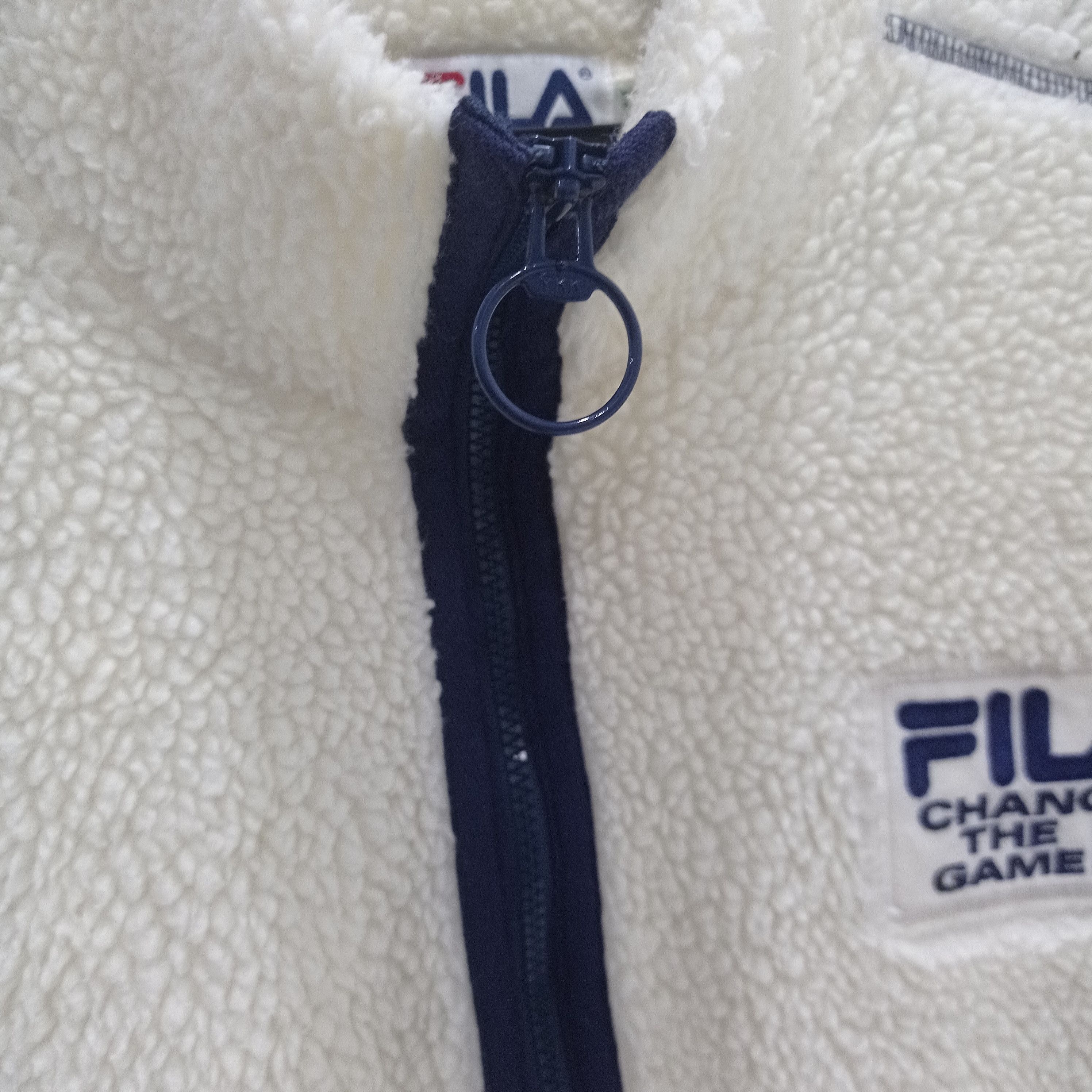 Fila VINTAGE FILA HALF ZIPPER FLEECE JACKET Size US L / EU 52-54 / 3 - 3 Thumbnail