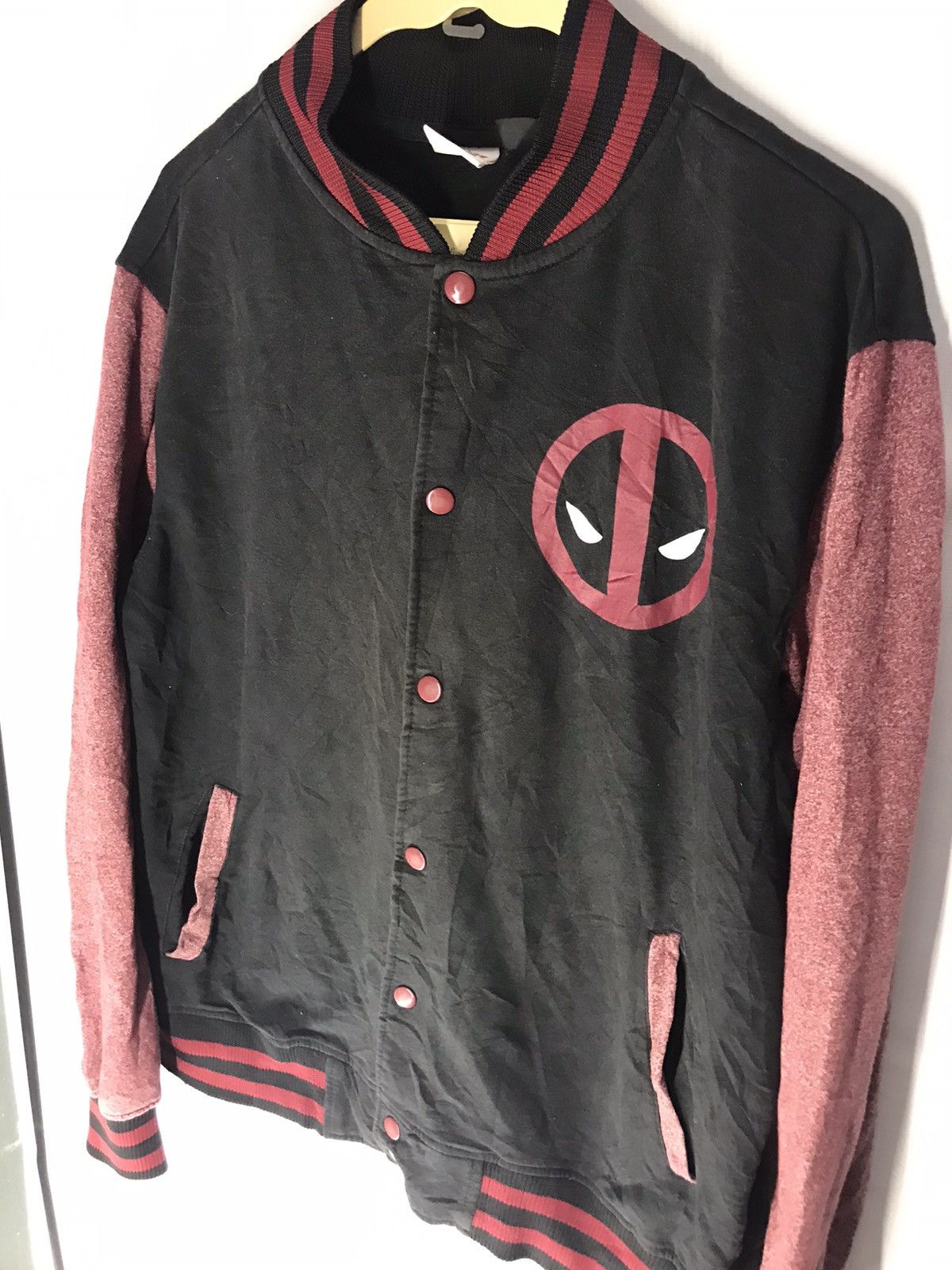 Mad Engine × Marvel Comics Deadpool marvel snap button sweatshirt Size US S / EU 44-46 / 1 - 3 Thumbnail