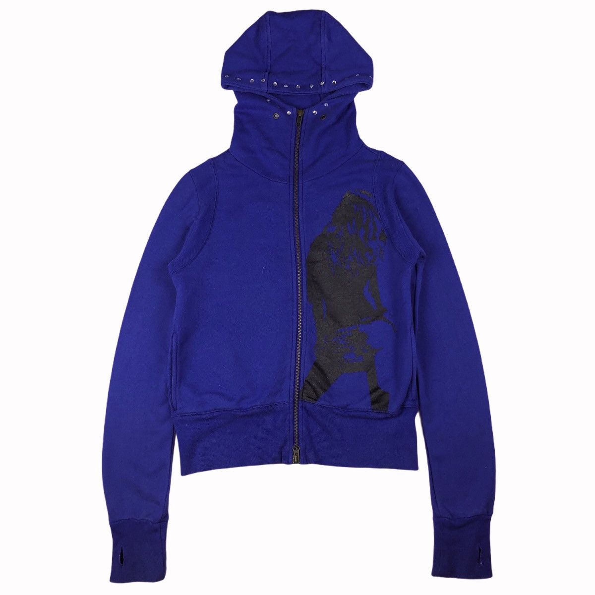 Japanese Brand CO & LU Zip Up Hoodie Size US XS / EU 42 / 0 - 1 Thumbnail