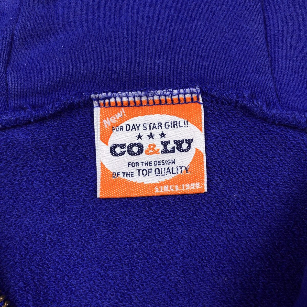 Japanese Brand CO & LU Zip Up Hoodie Size US XS / EU 42 / 0 - 11 Thumbnail