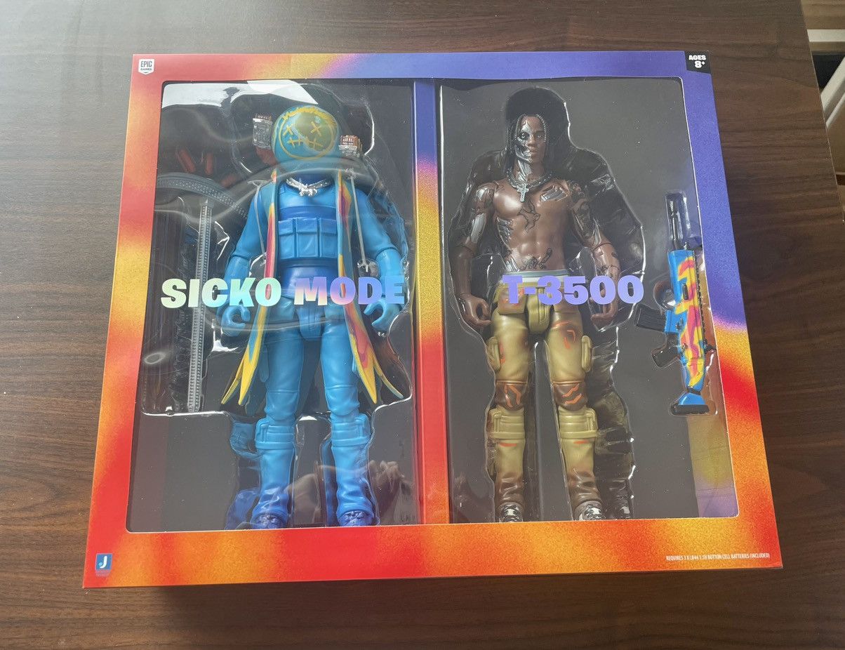 image of Cactus Jack X Fortnite Travis Scott Action Figure, Men's