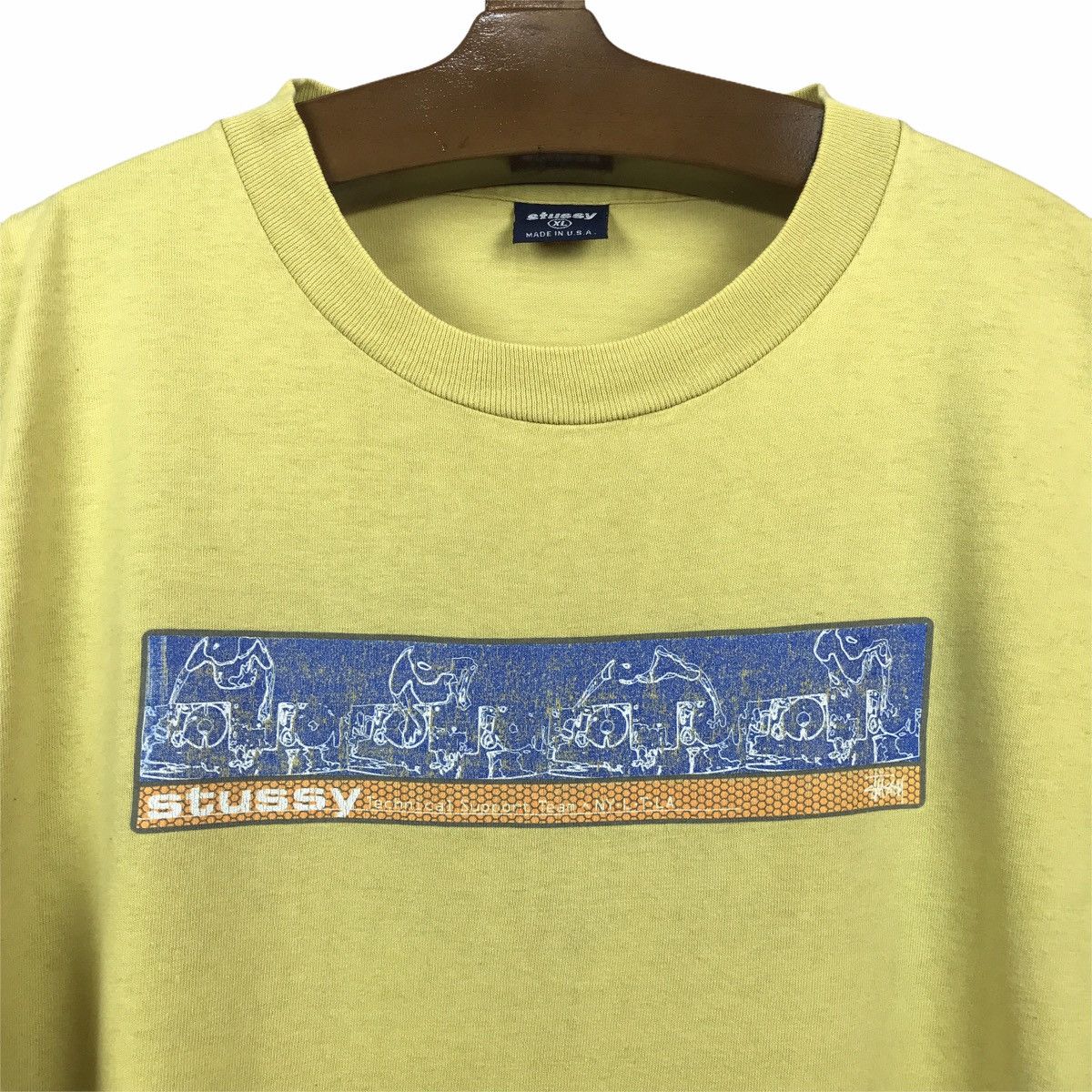 Stussy × Vintage Vintage Stussy Tee Size US XL / EU 56 / 4 - 2 Thumbnail