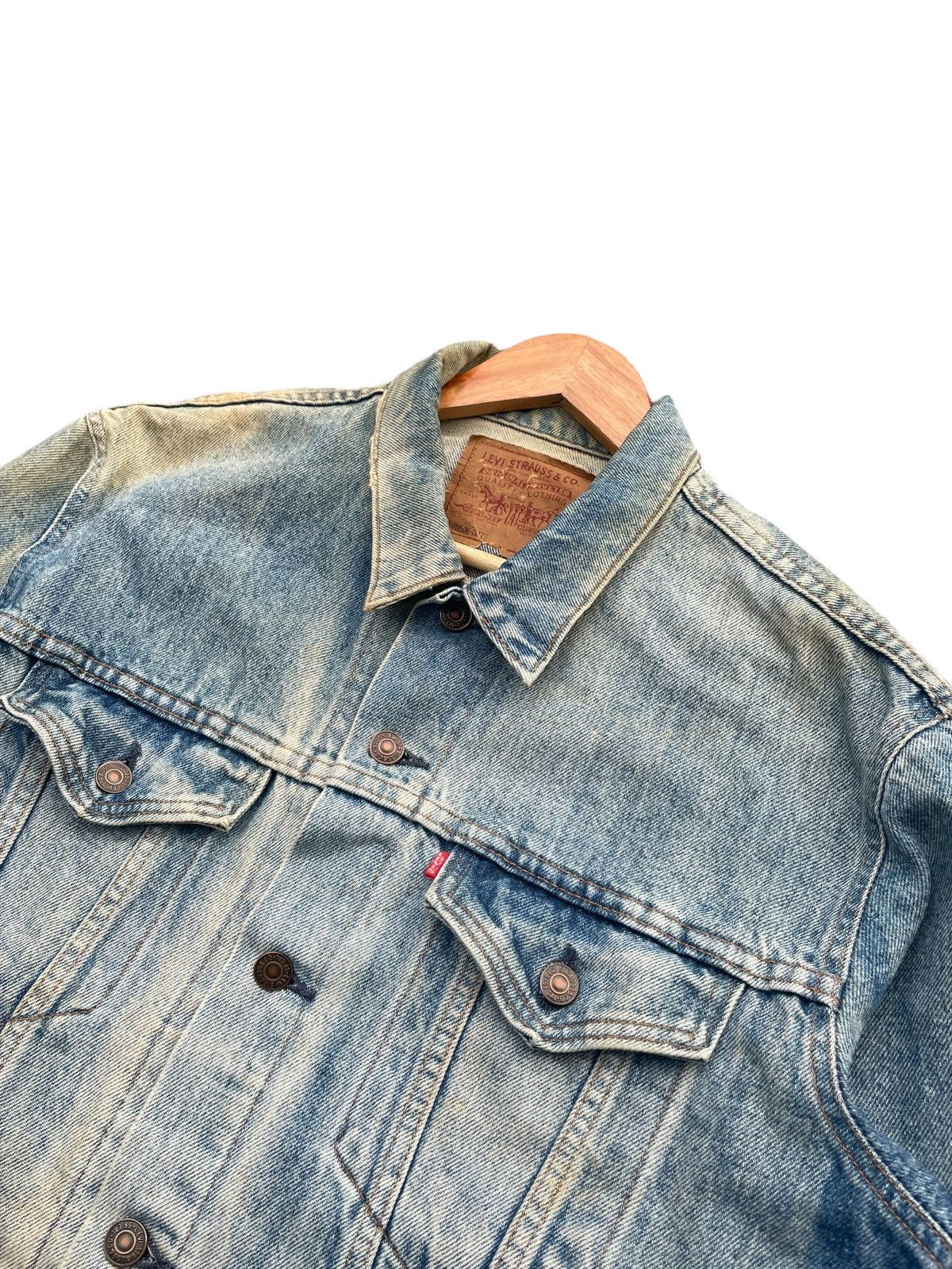 Levi's Vintage 1993 Levis 70506 Denim Jacket Size US L / EU 52-54 / 3 - 6 Thumbnail